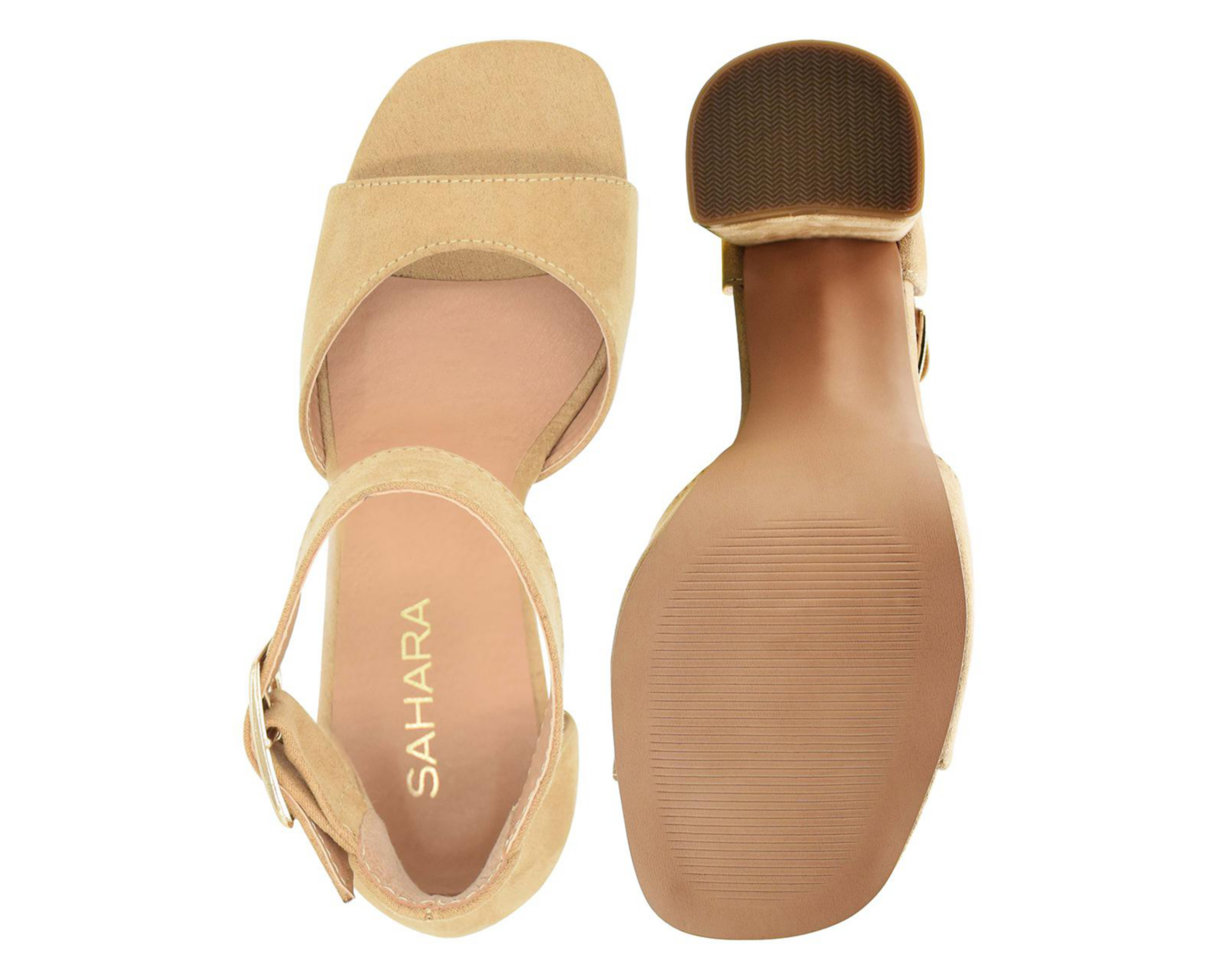 Foto 3 pulgar | Sandalias de Tacón Sahara para Mujer