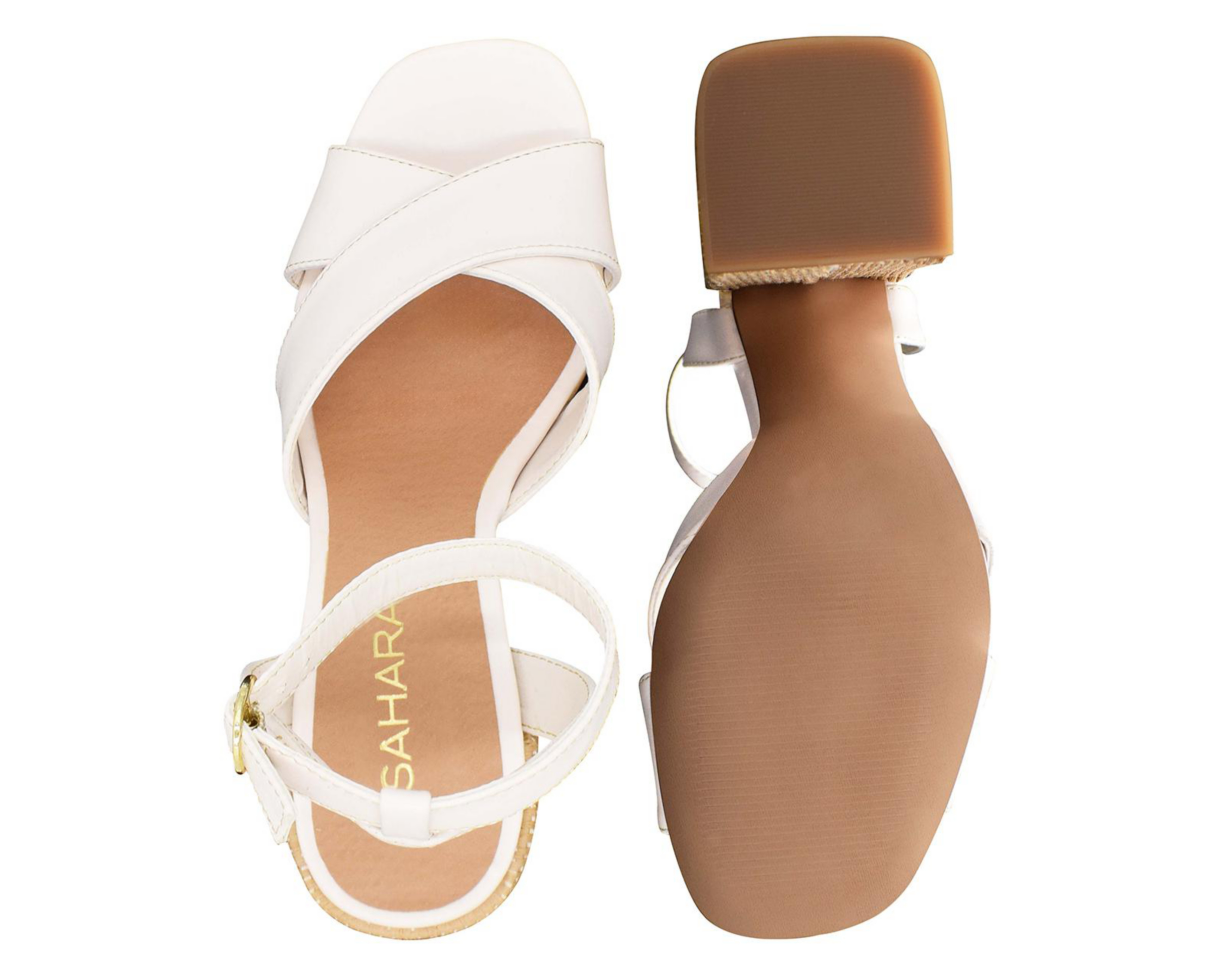 Foto 3 pulgar | Sandalias de Tacón Sahara para Mujer