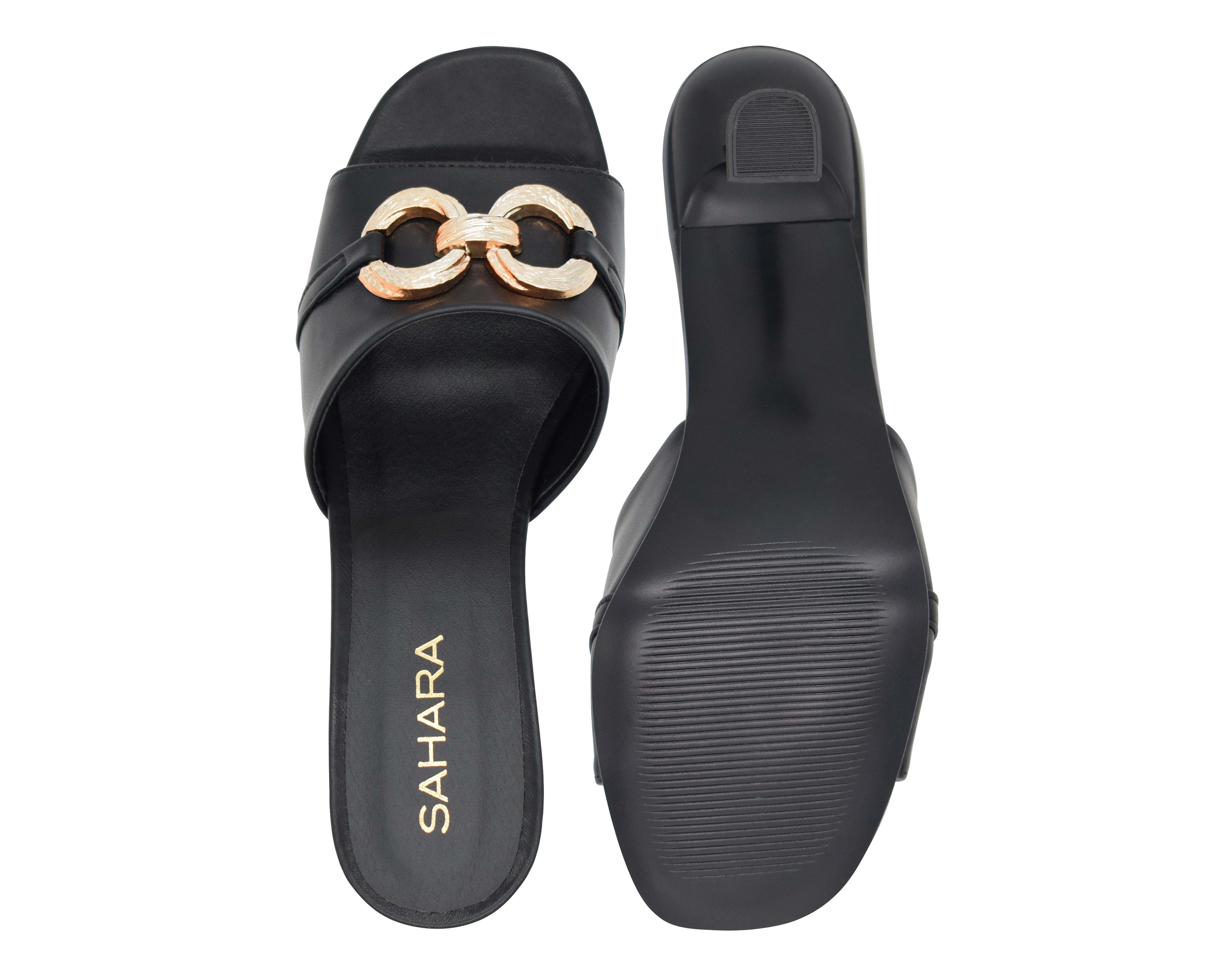 Foto 3 pulgar | Sandalias de Tacón Sahara para Mujer