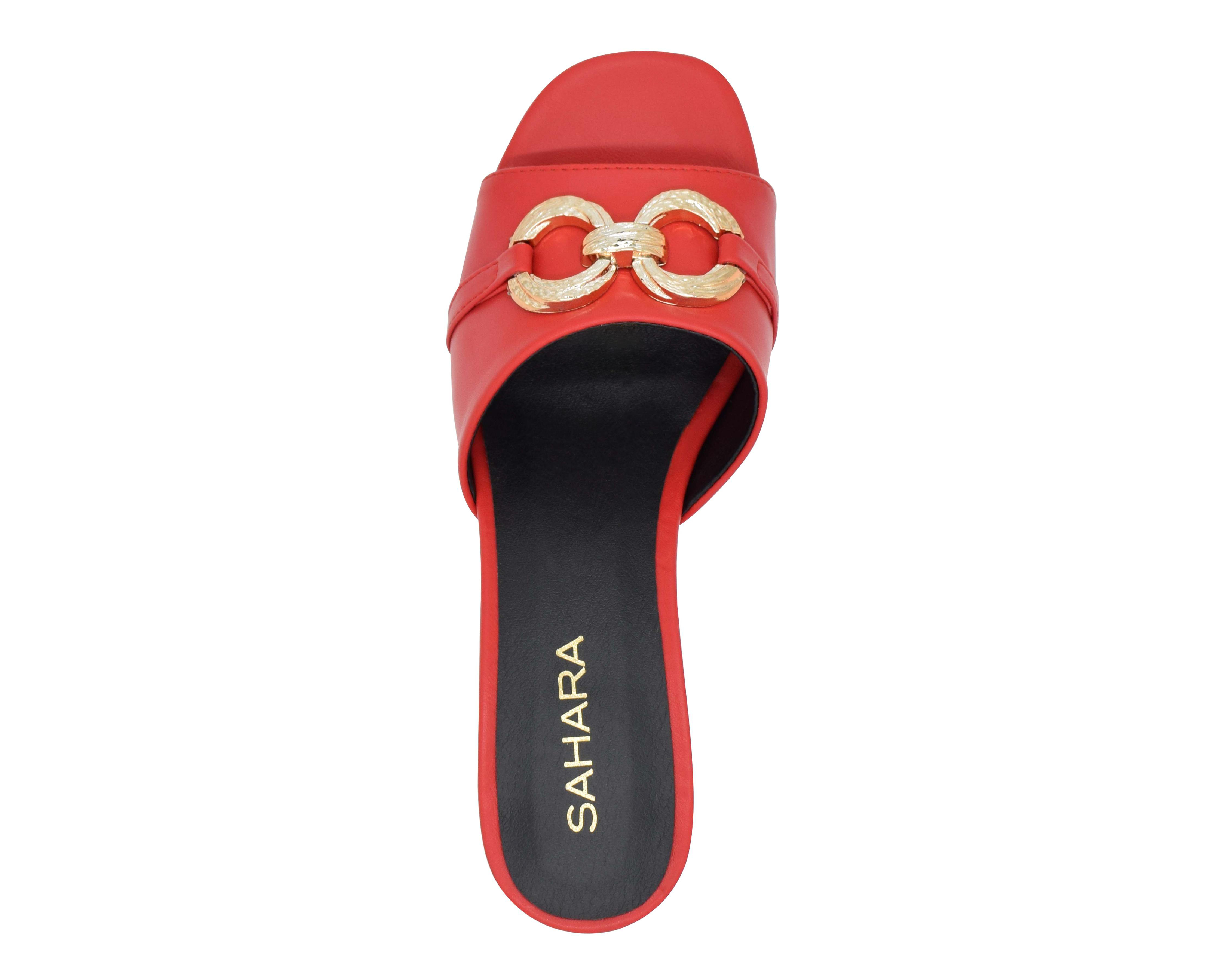 Foto 6 pulgar | Sandalias de Tacón Sahara para Mujer