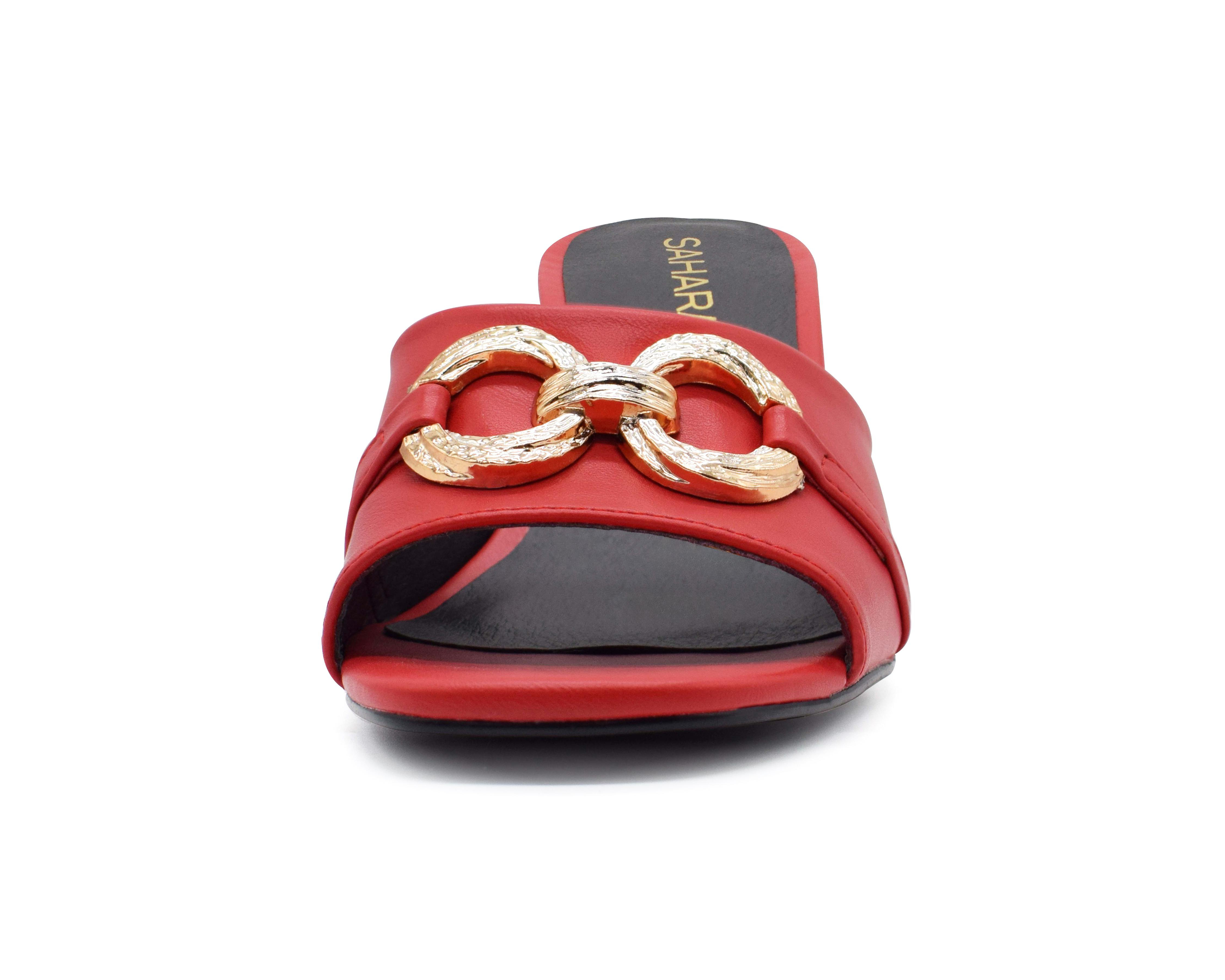 Foto 7 pulgar | Sandalias de Tacón Sahara para Mujer