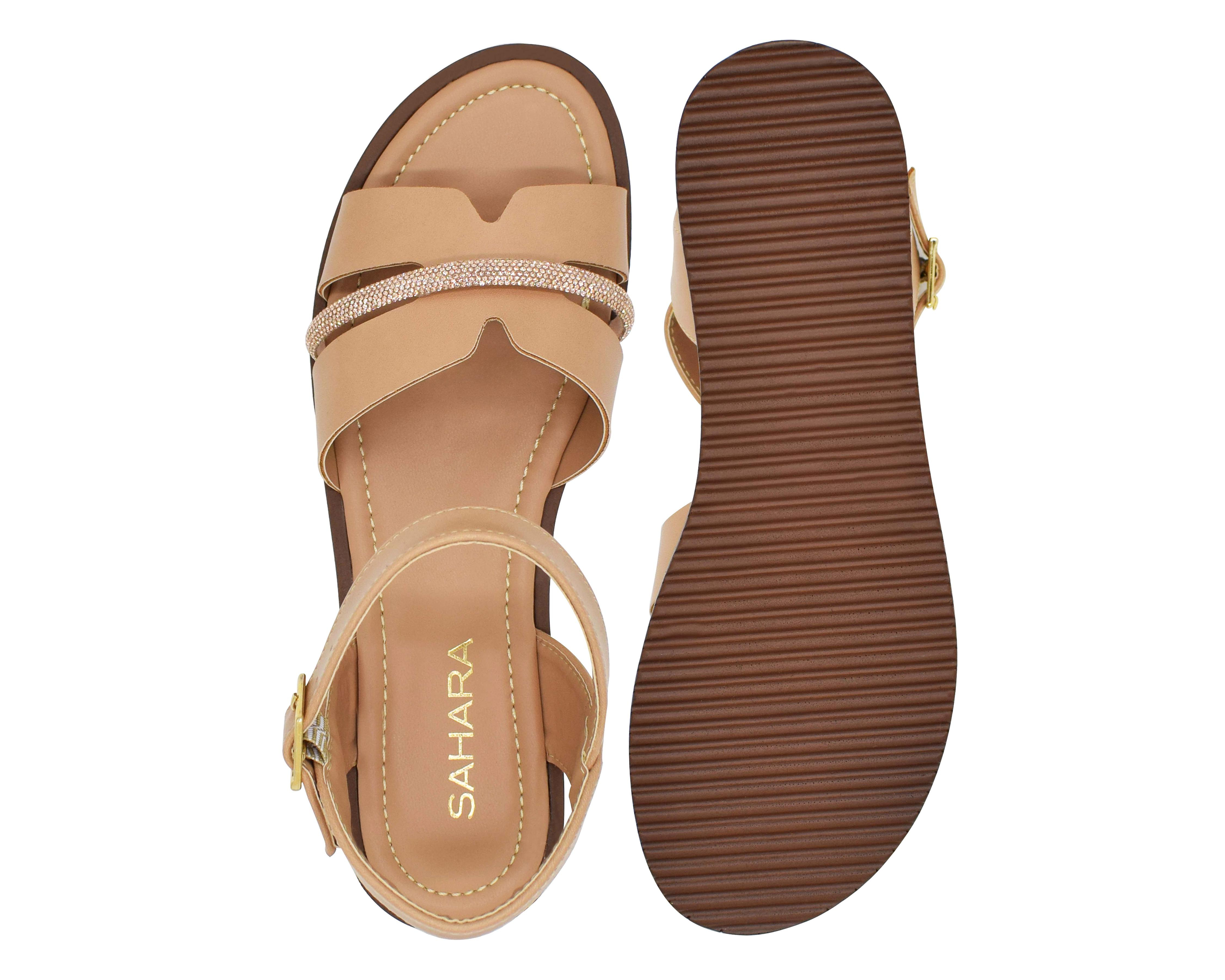 Foto 3 pulgar | Sandalias Casuales Sahara para Mujer