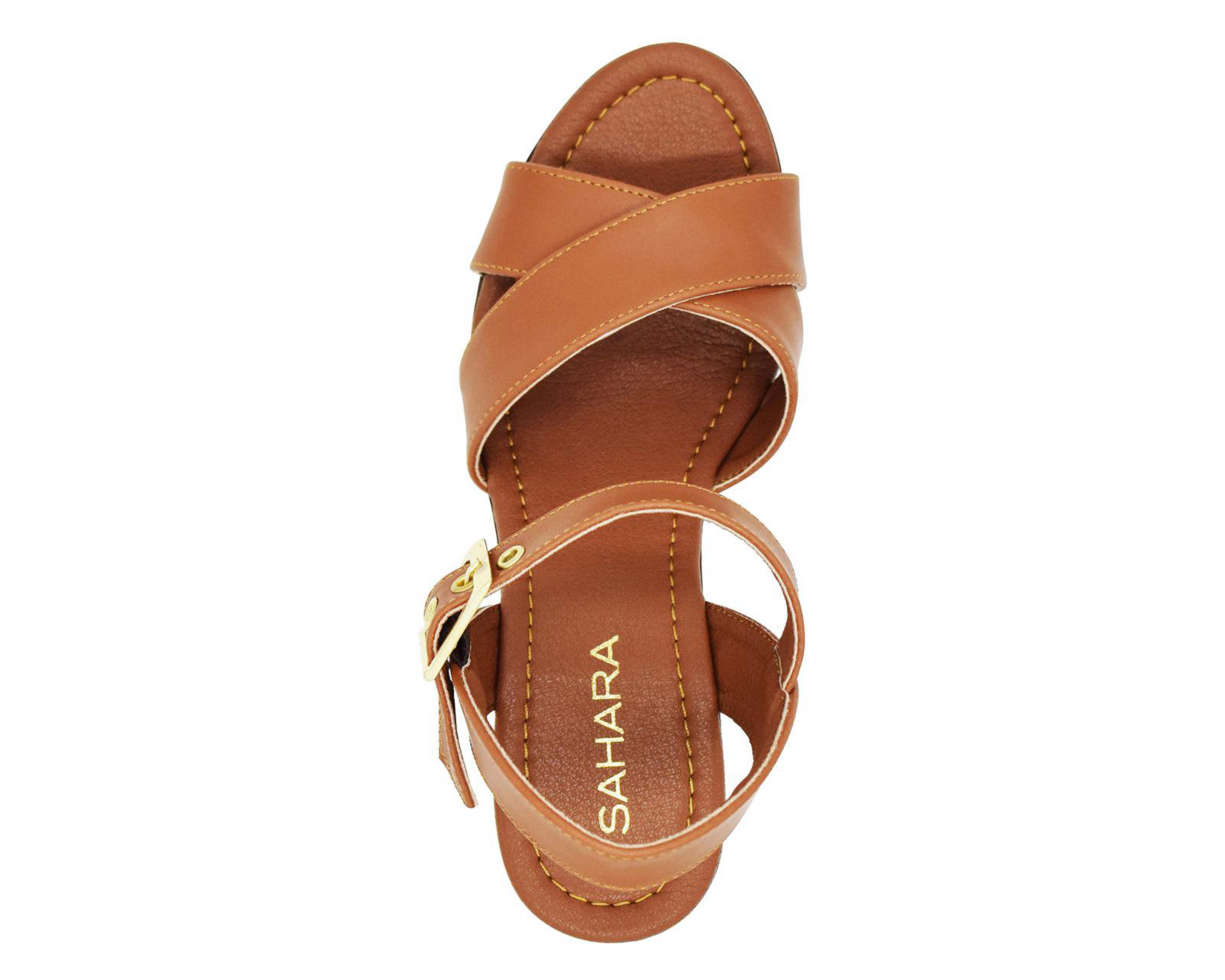 Foto 6 pulgar | Sandalias de Tacón Sahara para Mujer
