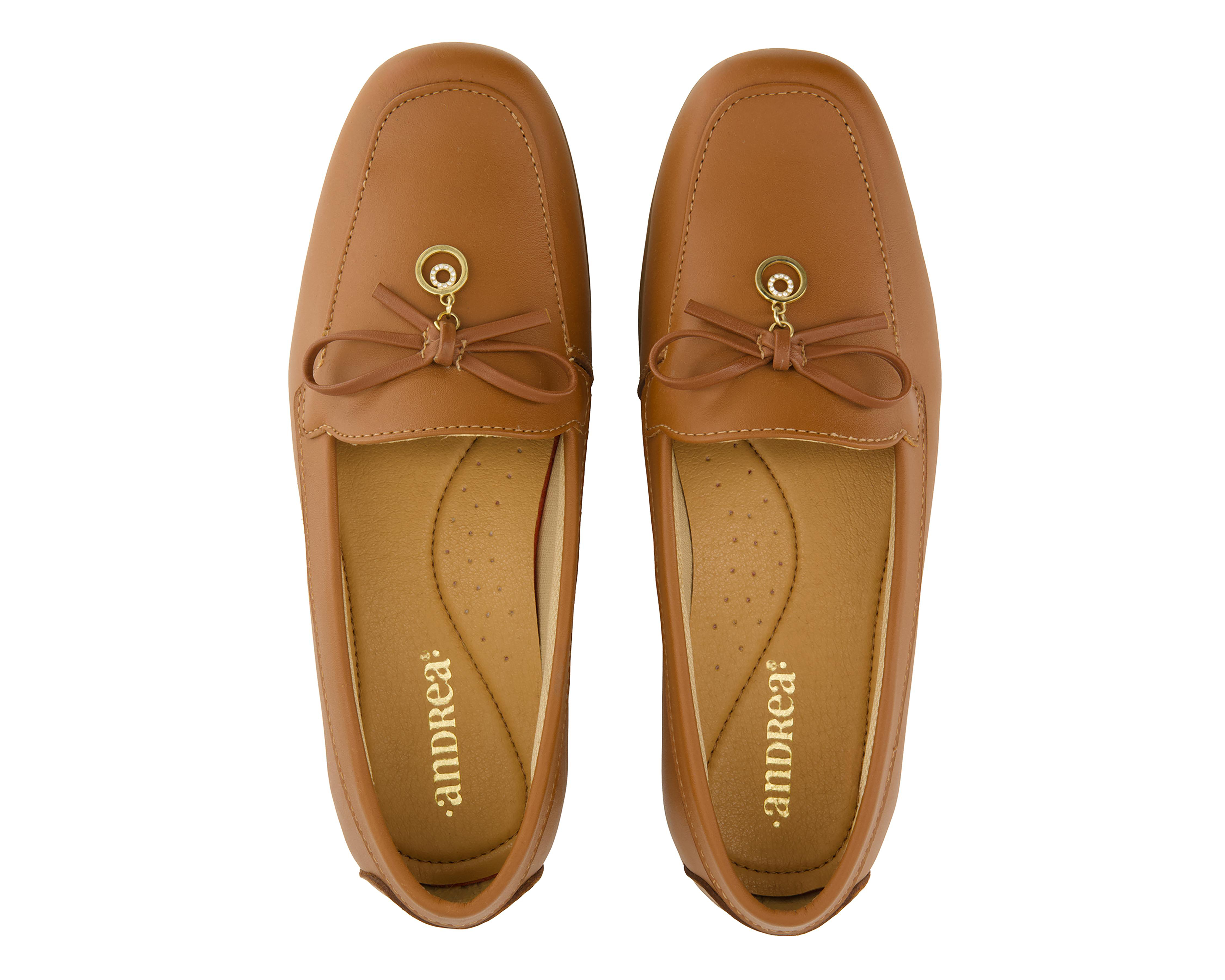 Foto 4 pulgar | Zapatos Confort Andrea de Piel para Mujer