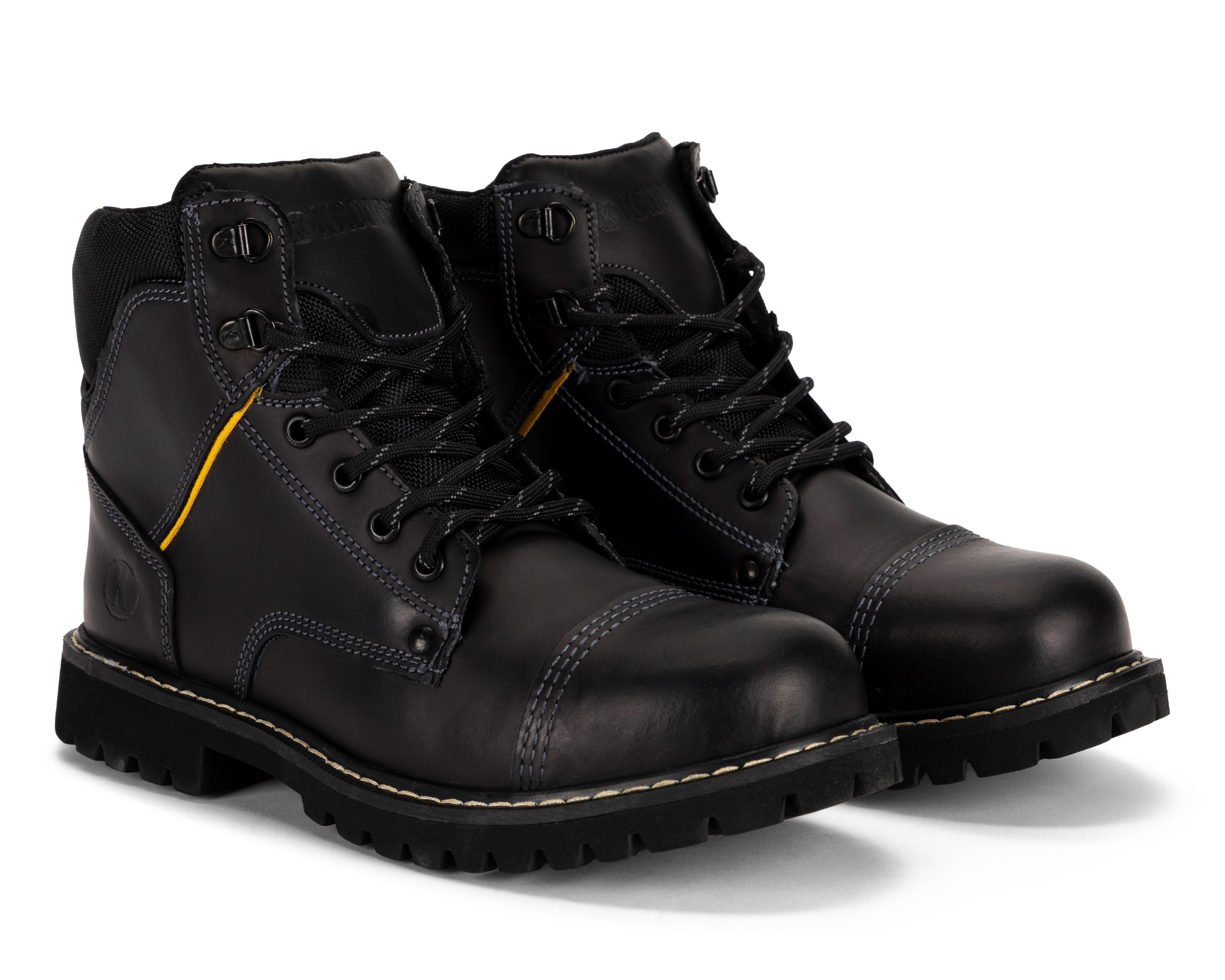 Foto 2 pulgar | Botas de Trabajo Kroogen de Piel para Hombre