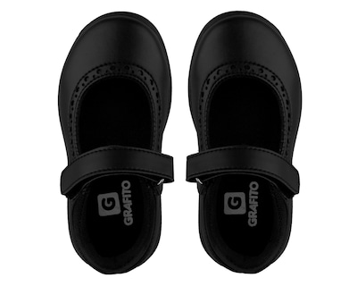 Foto 3 | Zapatos Escolares Grafito para Niña