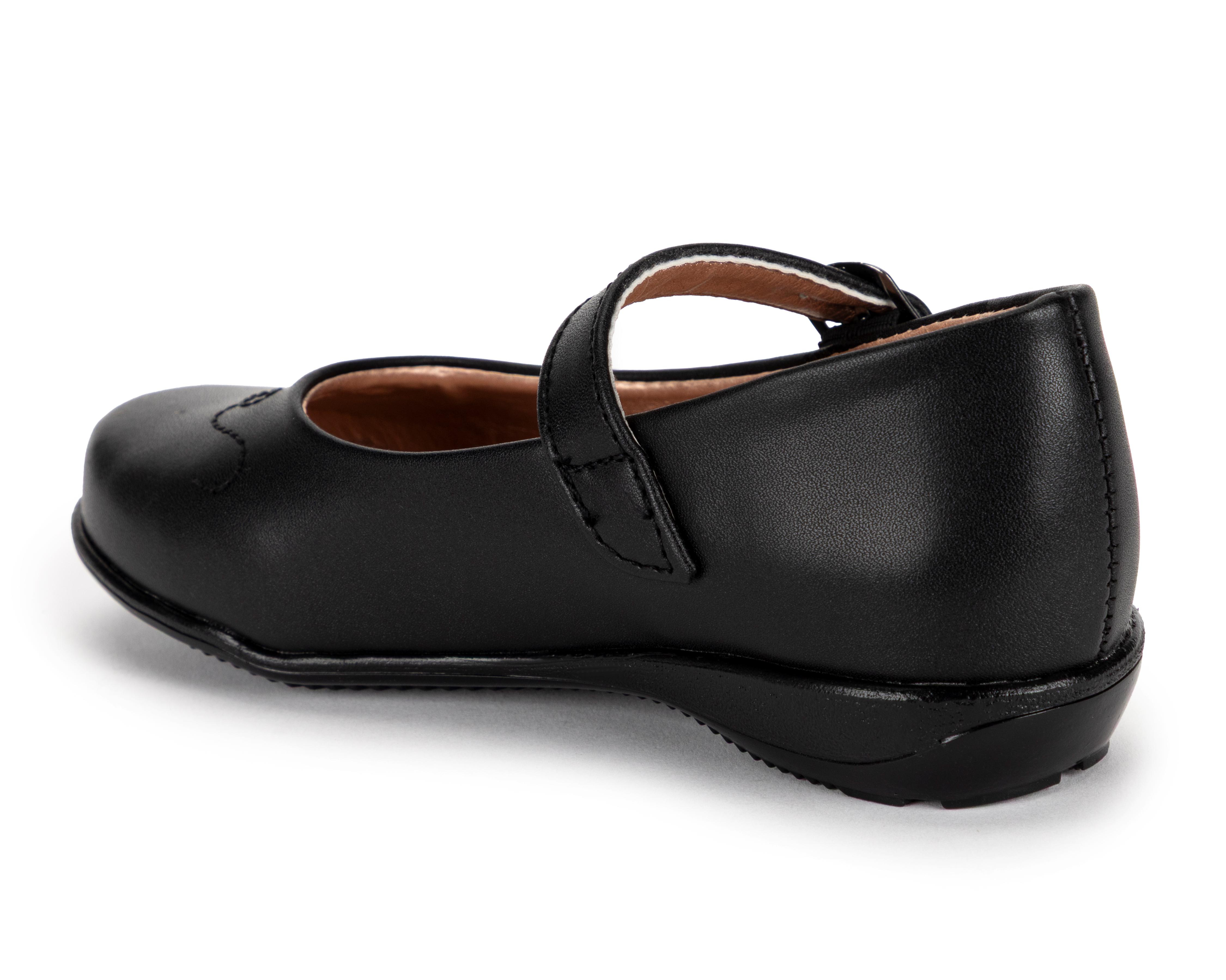 Foto 4 pulgar | Zapatos Escolares Grafito para Niña