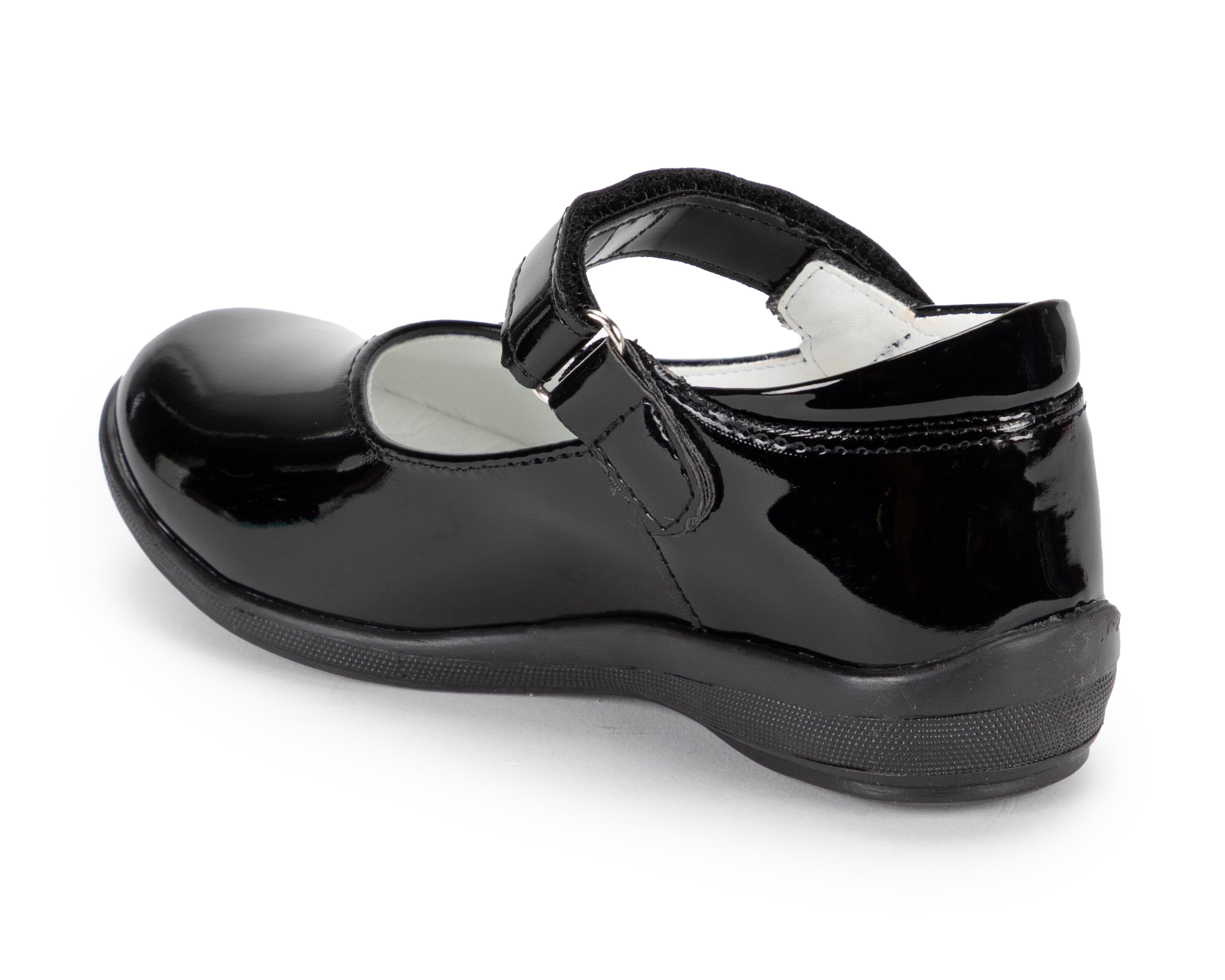 Foto 4 pulgar | Zapatos Escolares Grafito para Niña