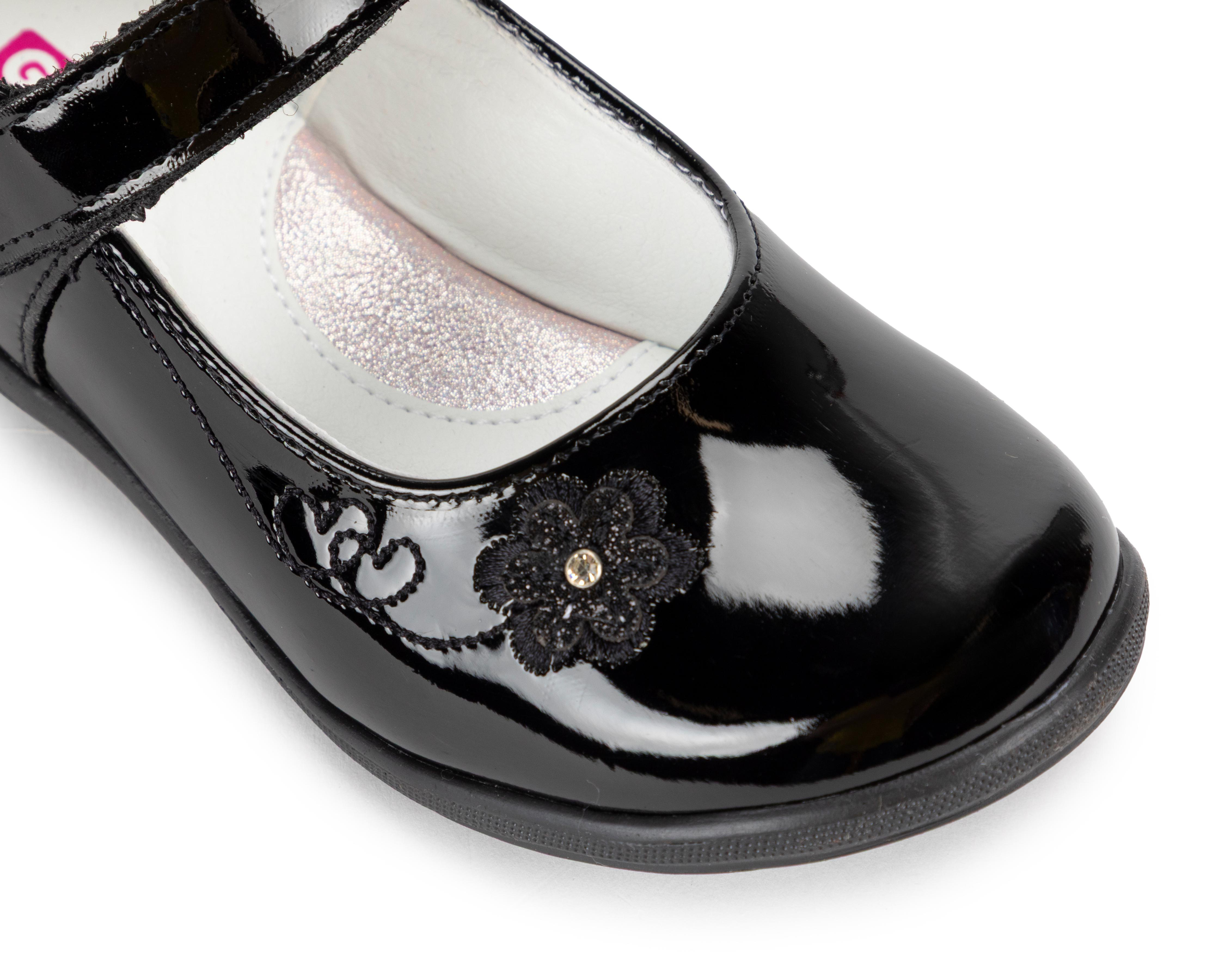 Foto 6 | Zapatos Escolares Grafito para Niña