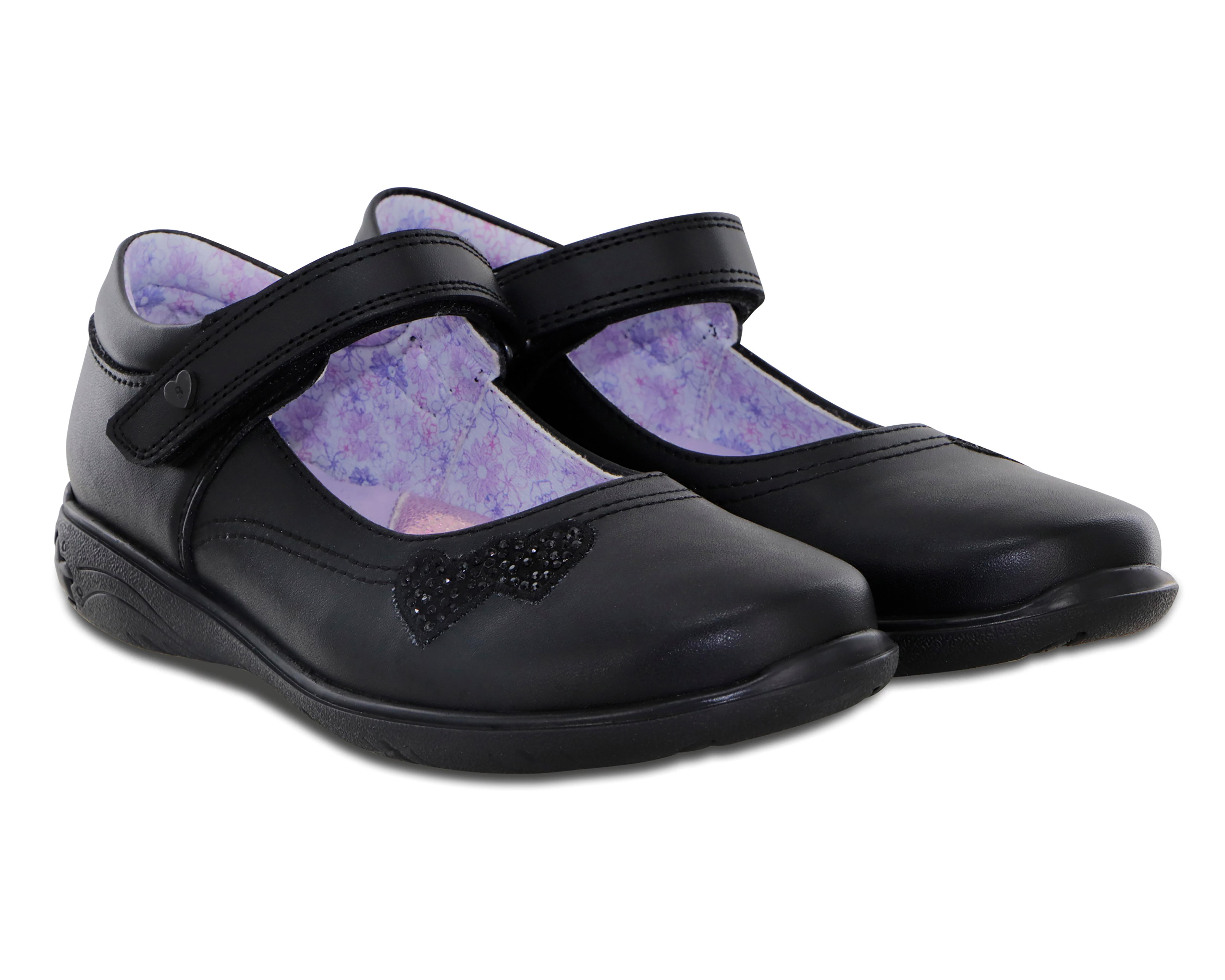 Foto 2 pulgar | Zapatos Escolares Bambino de Piel para Niña