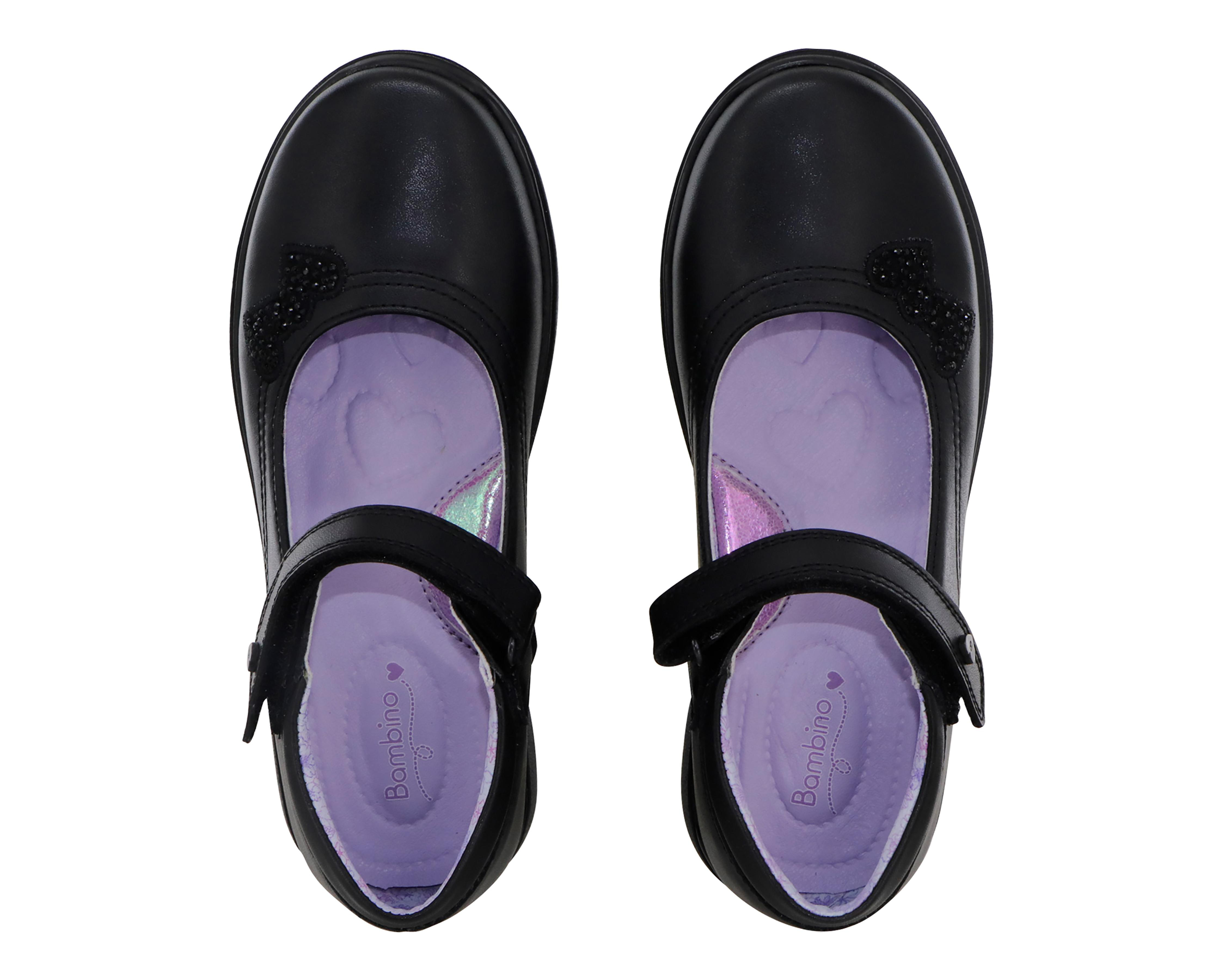 Foto 3 pulgar | Zapatos Escolares Bambino de Piel para Niña