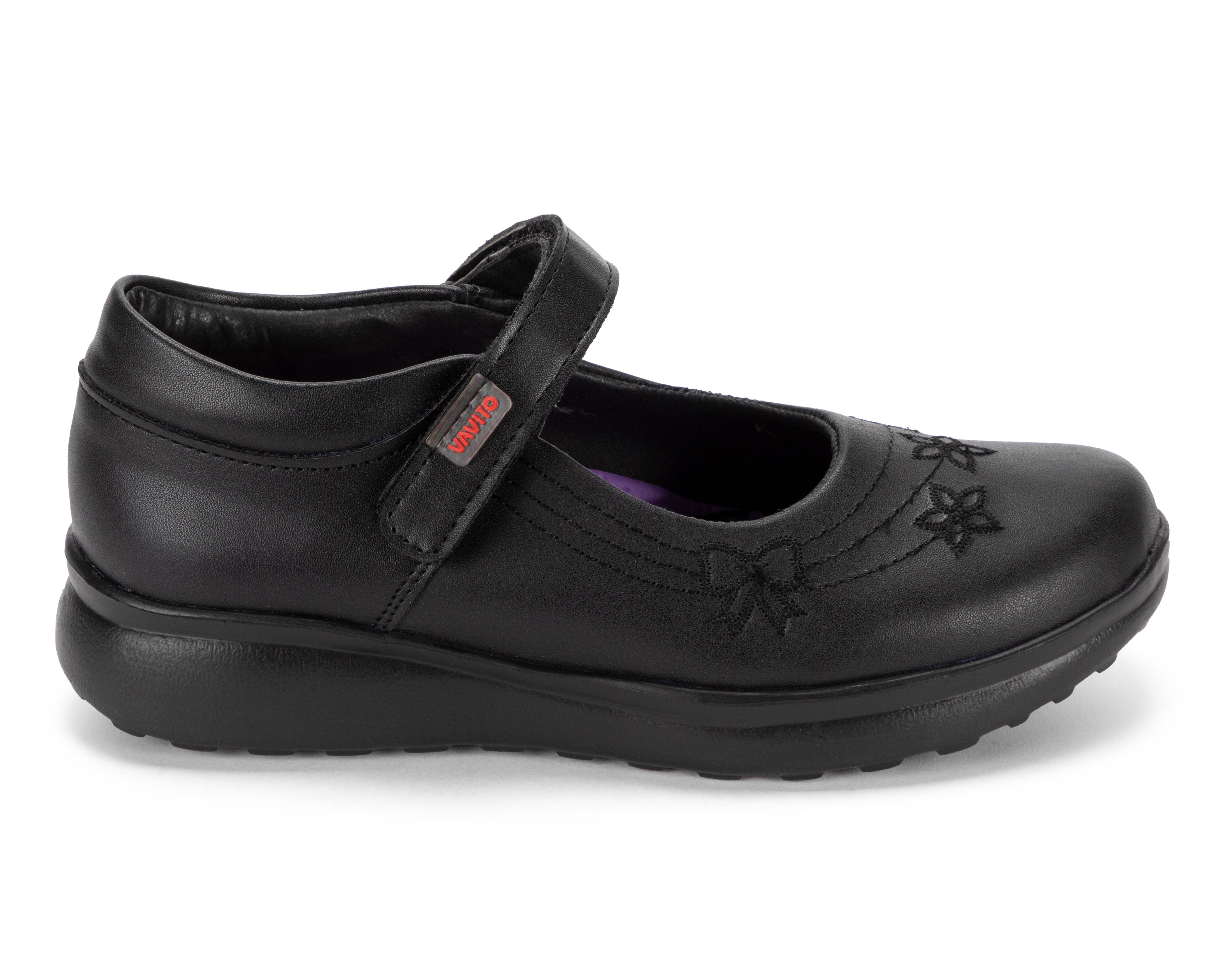Foto 3 pulgar | Zapatos Escolares Vavito de Piel para Niña