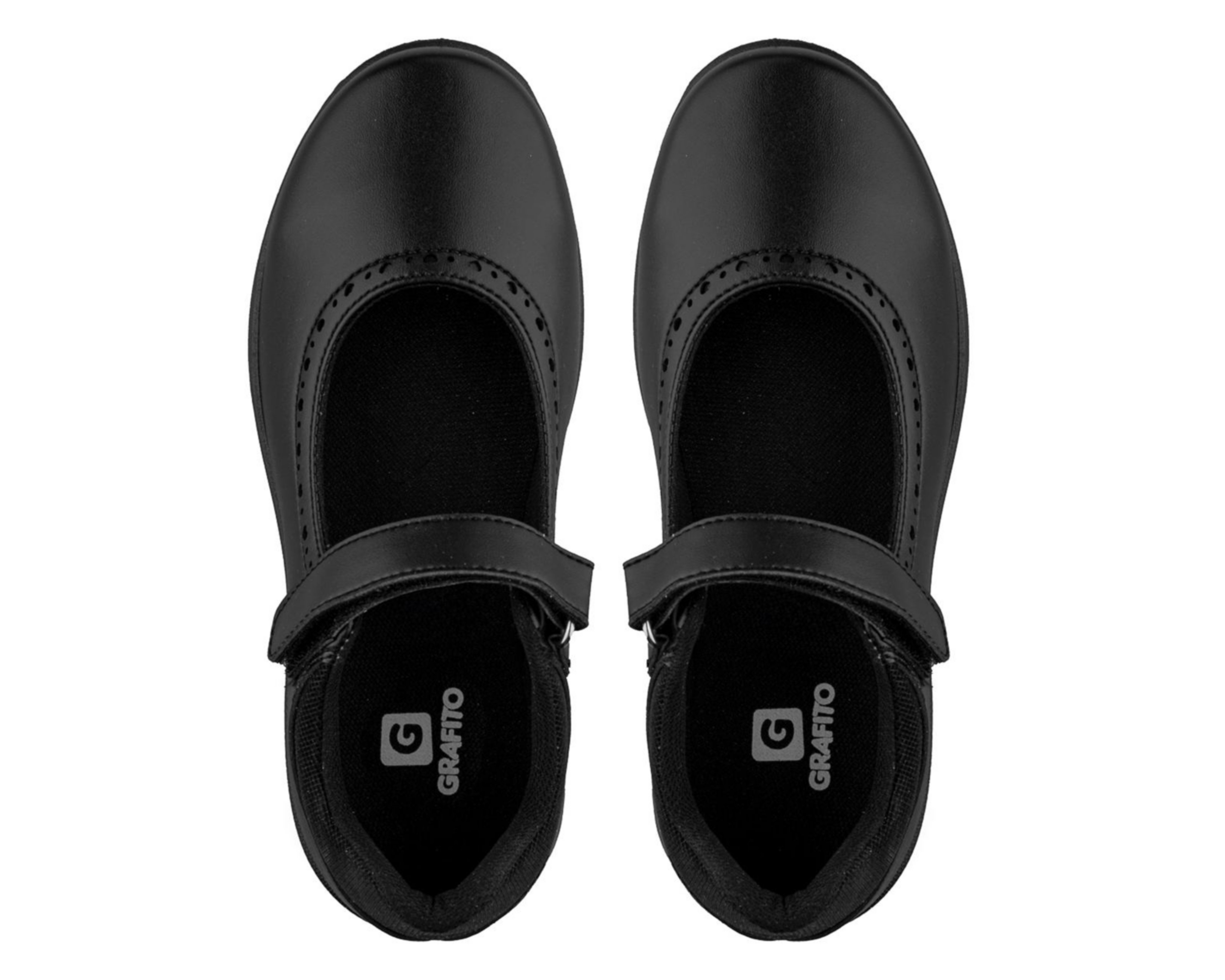 Foto 4 pulgar | Zapatos Escolares Grafito Juveniles