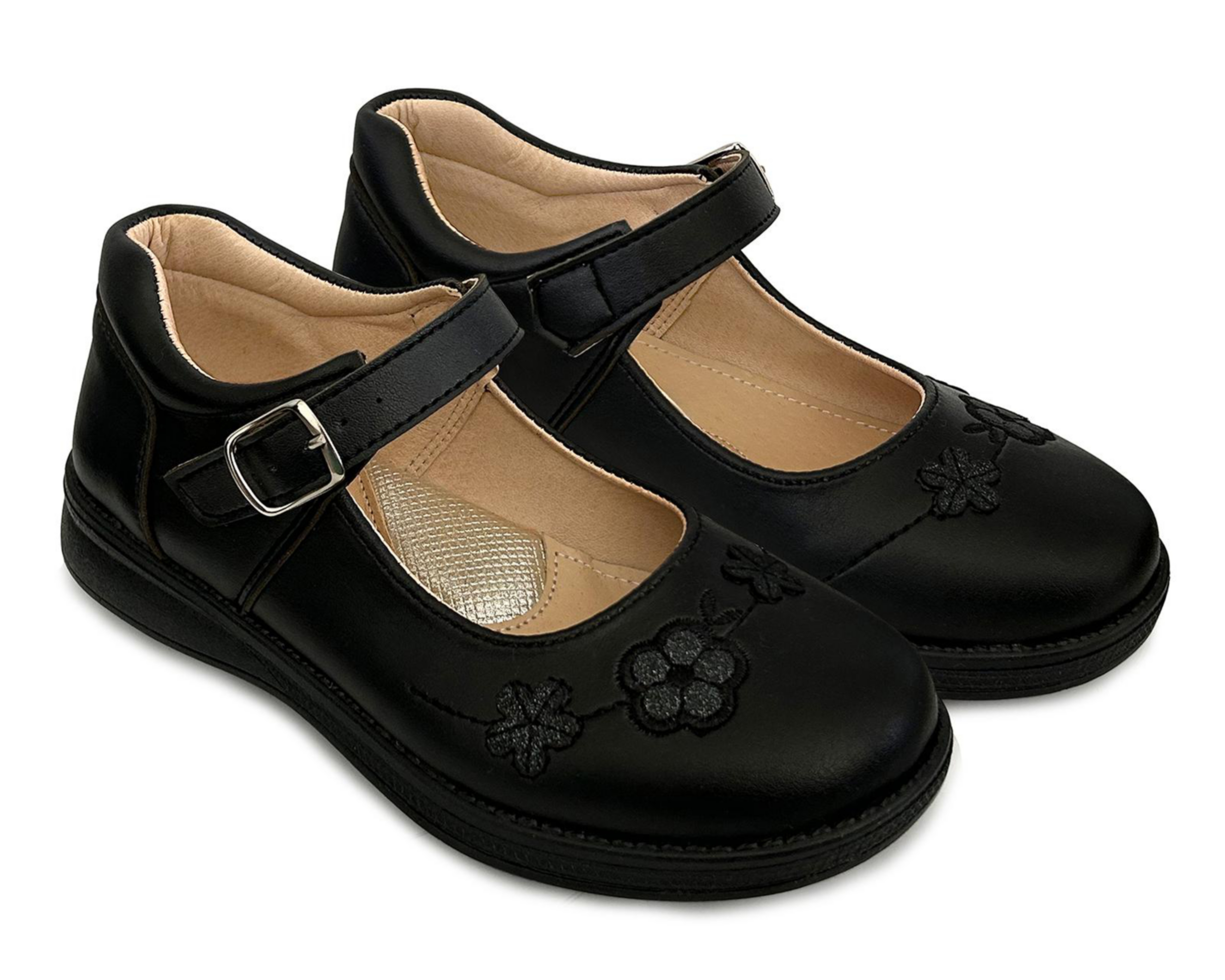 Zapatos Escolares Grafito para Niña