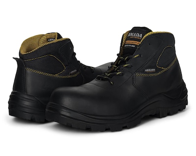 Foto 1 | Botas de Trabajo Armada de Piel para Hombre