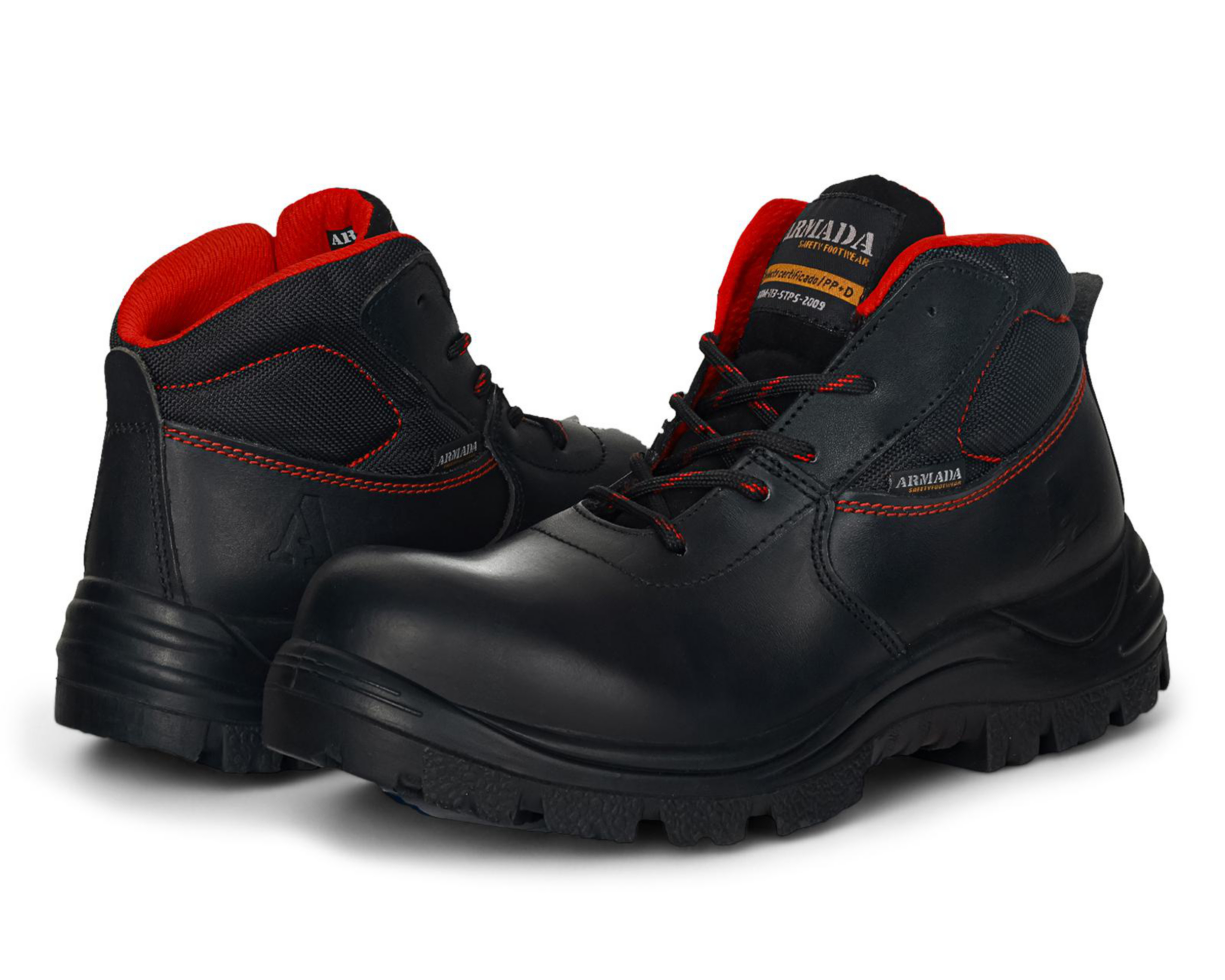 Foto 1 | Botas de Trabajo Armada de Piel para Hombre