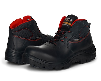Foto 1 | Botas de Trabajo Armada de Piel para Hombre