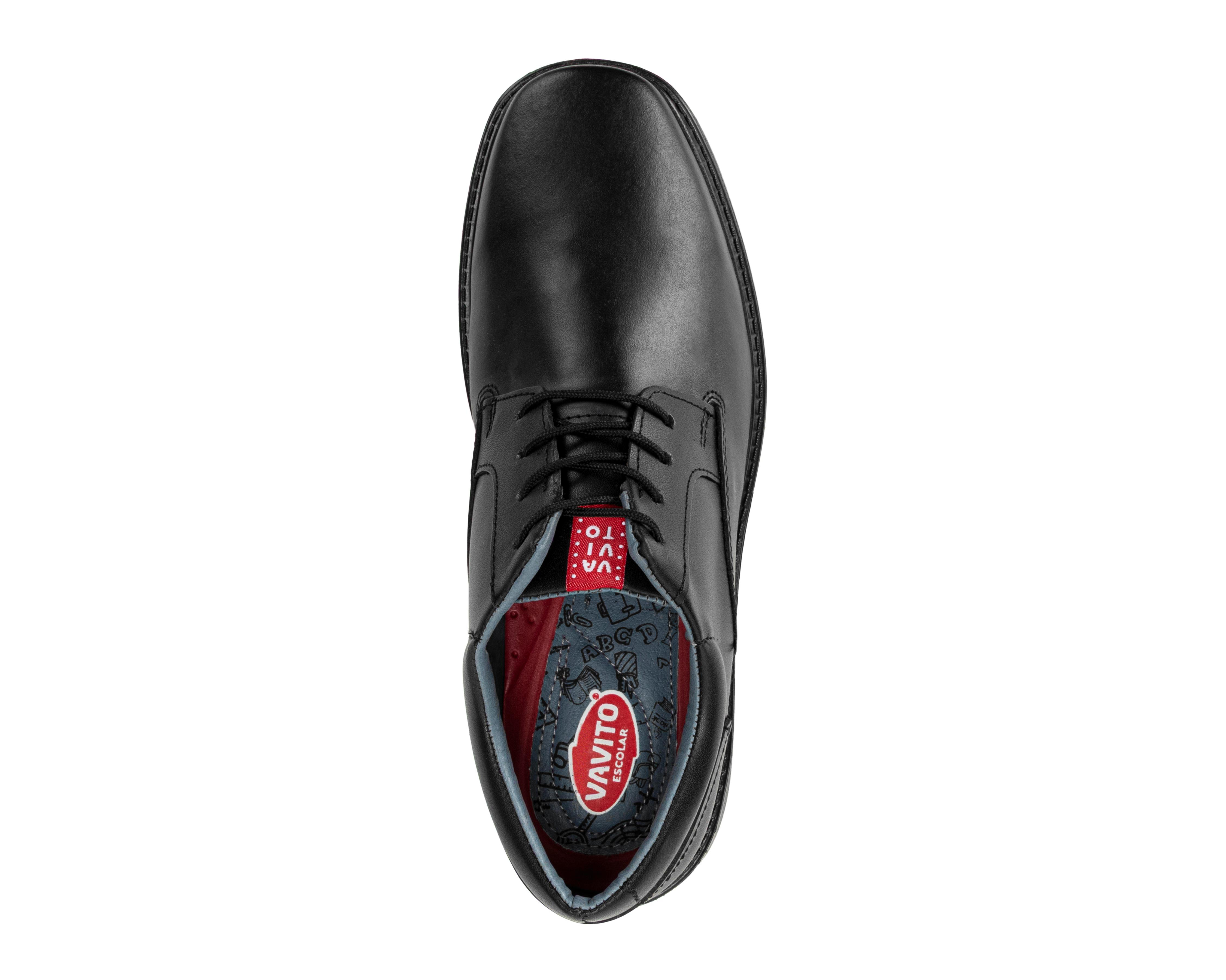 Foto 5 | Zapatos Escolares Vavito de Piel Juveniles