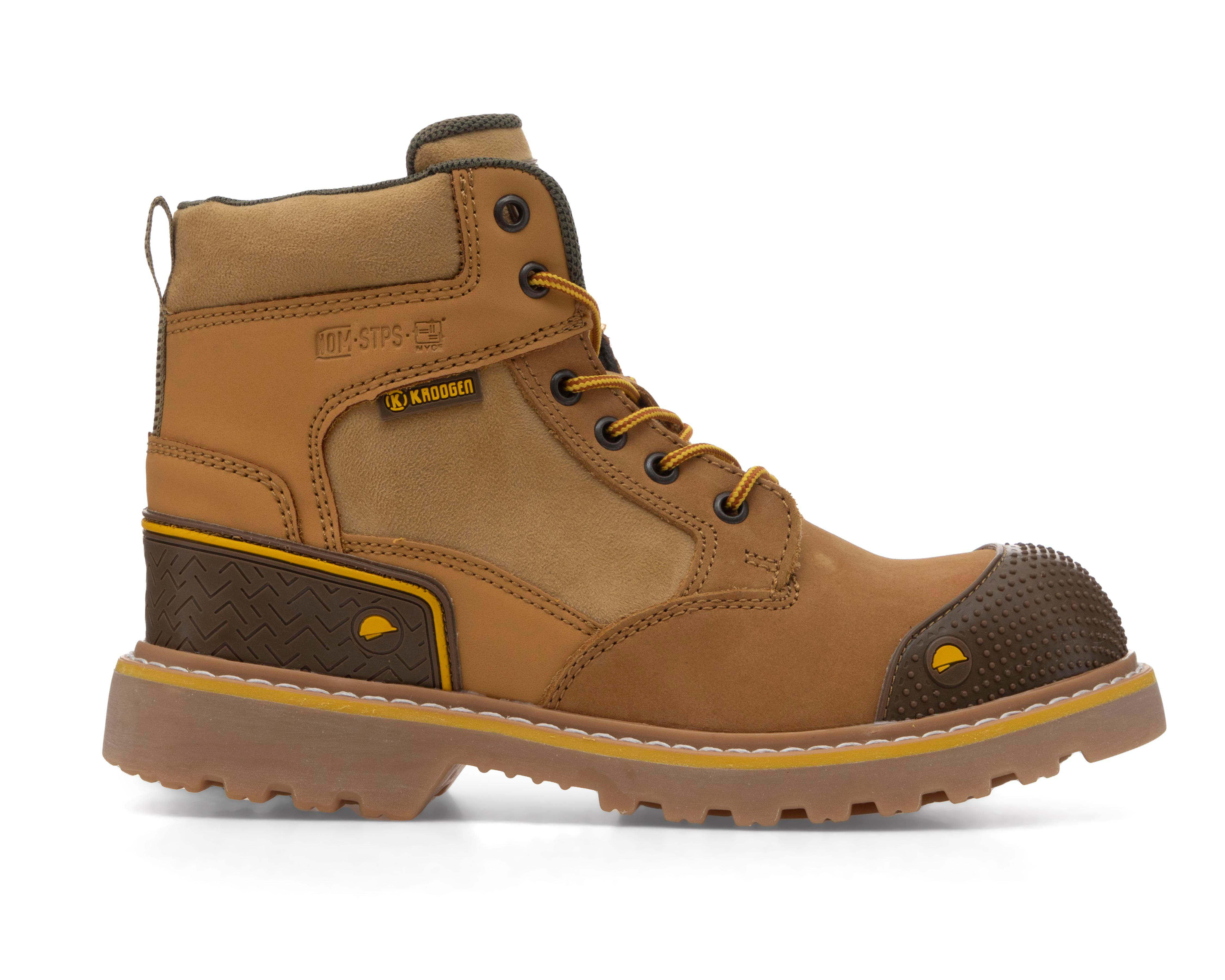 Foto 3 pulgar | Botas de Trabajo Kroogen de Piel para Hombre