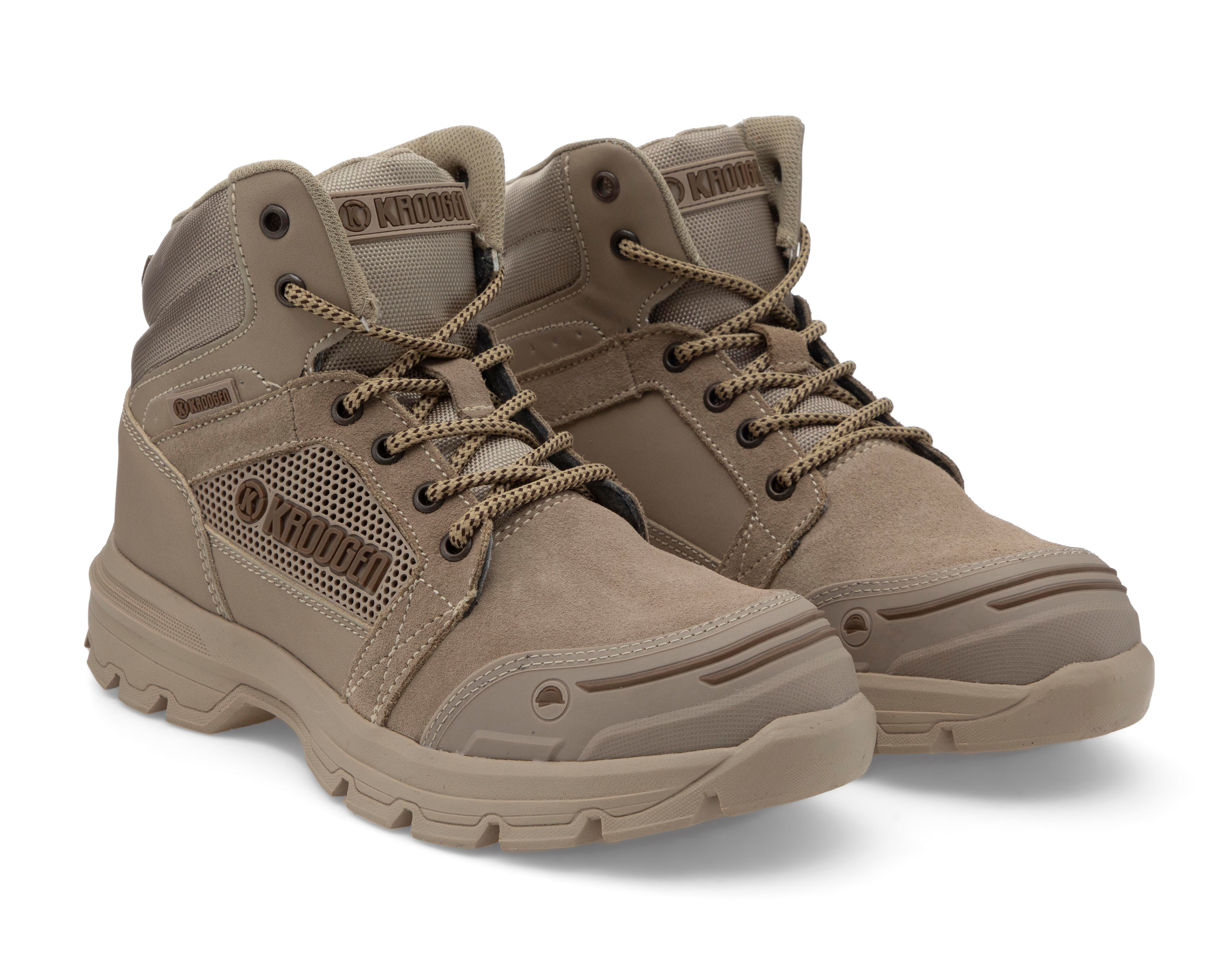 Foto 2 pulgar | Botas de Trabajo Kroogen de Piel para Hombre