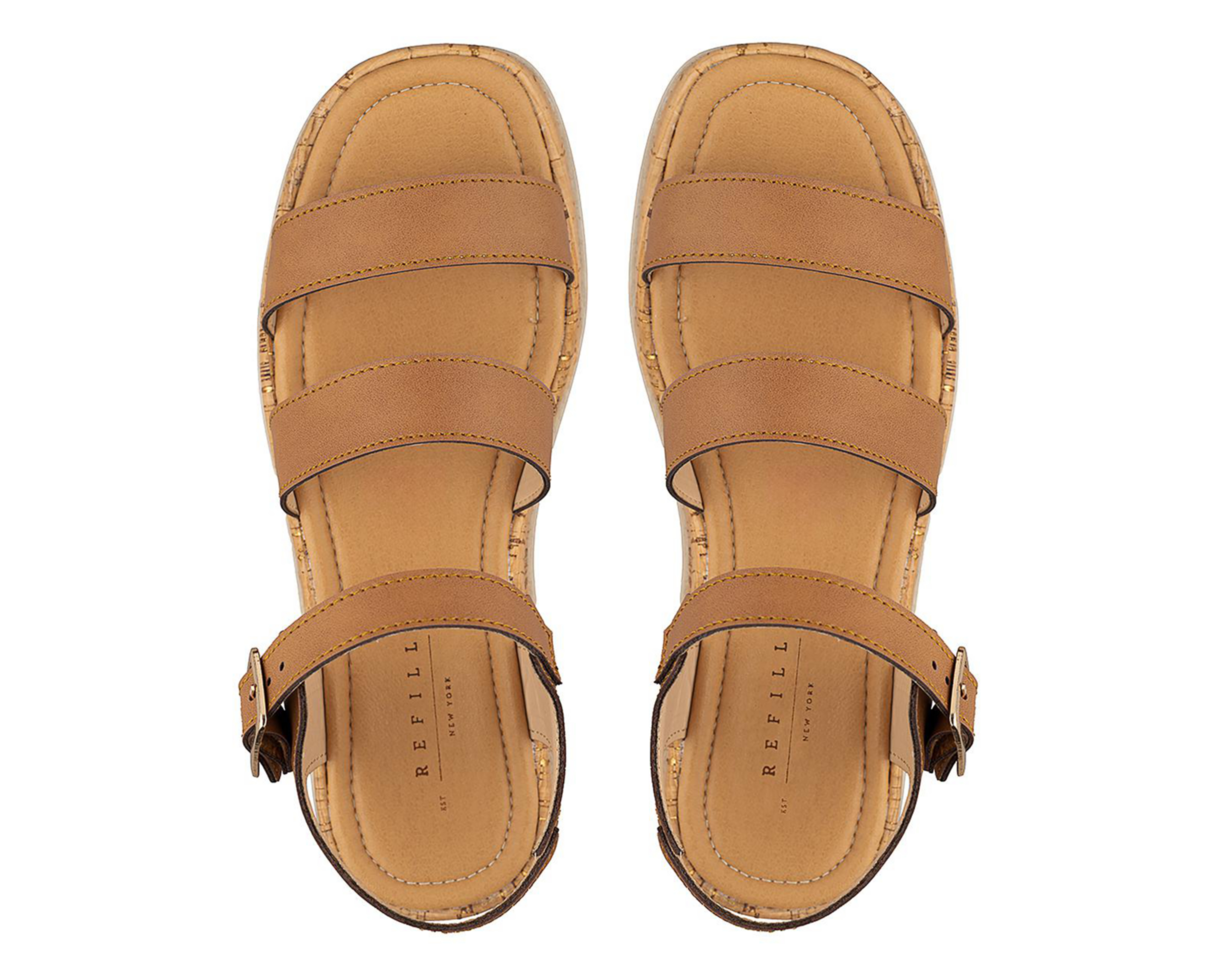 Foto 4 pulgar | Sandalias Casuales Refill para Mujer