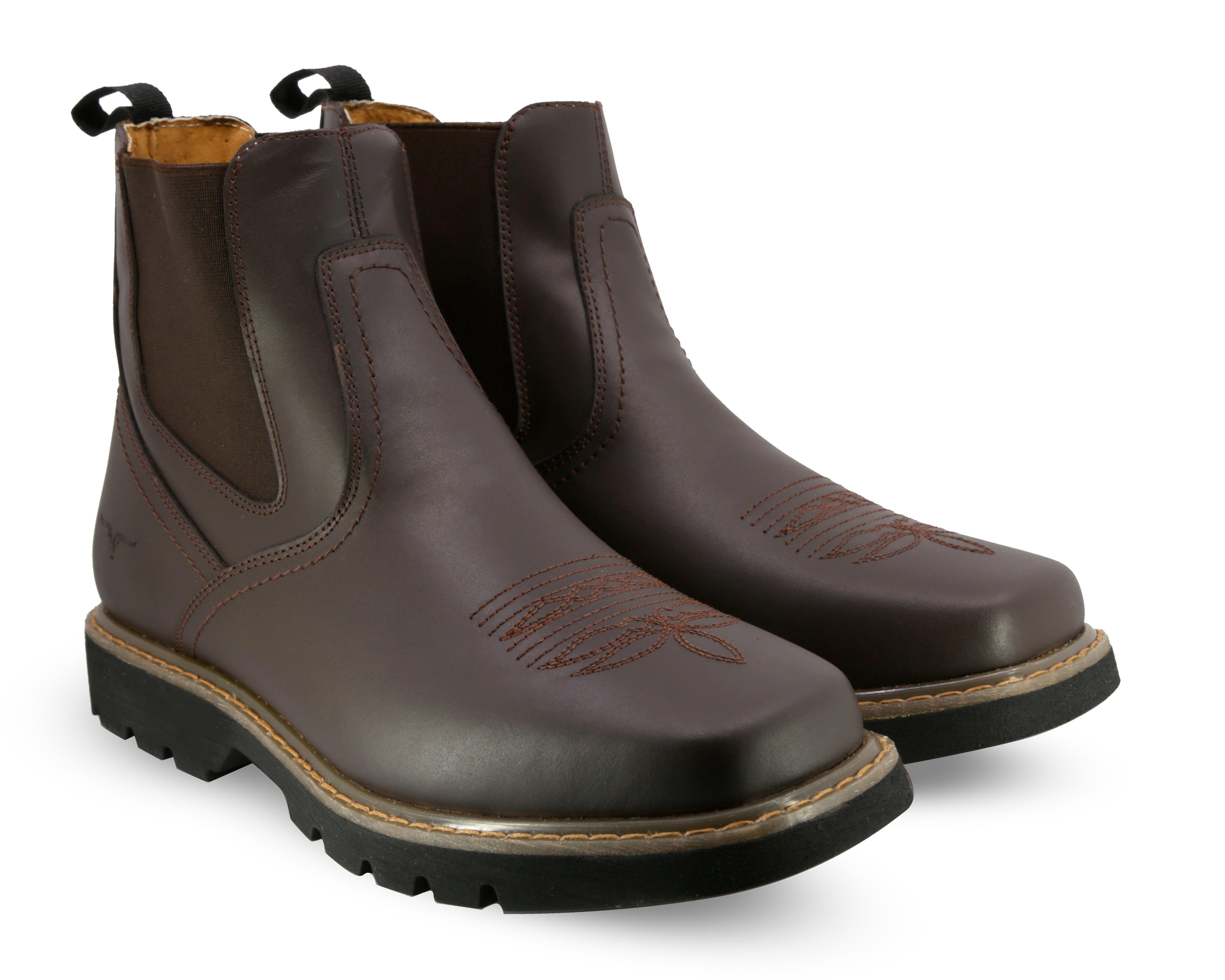 Foto 2 pulgar | Botas Vaqueras Texaban de Piel para Hombre
