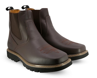 Foto 1 | Botas Vaqueras Texaban de Piel para Hombre