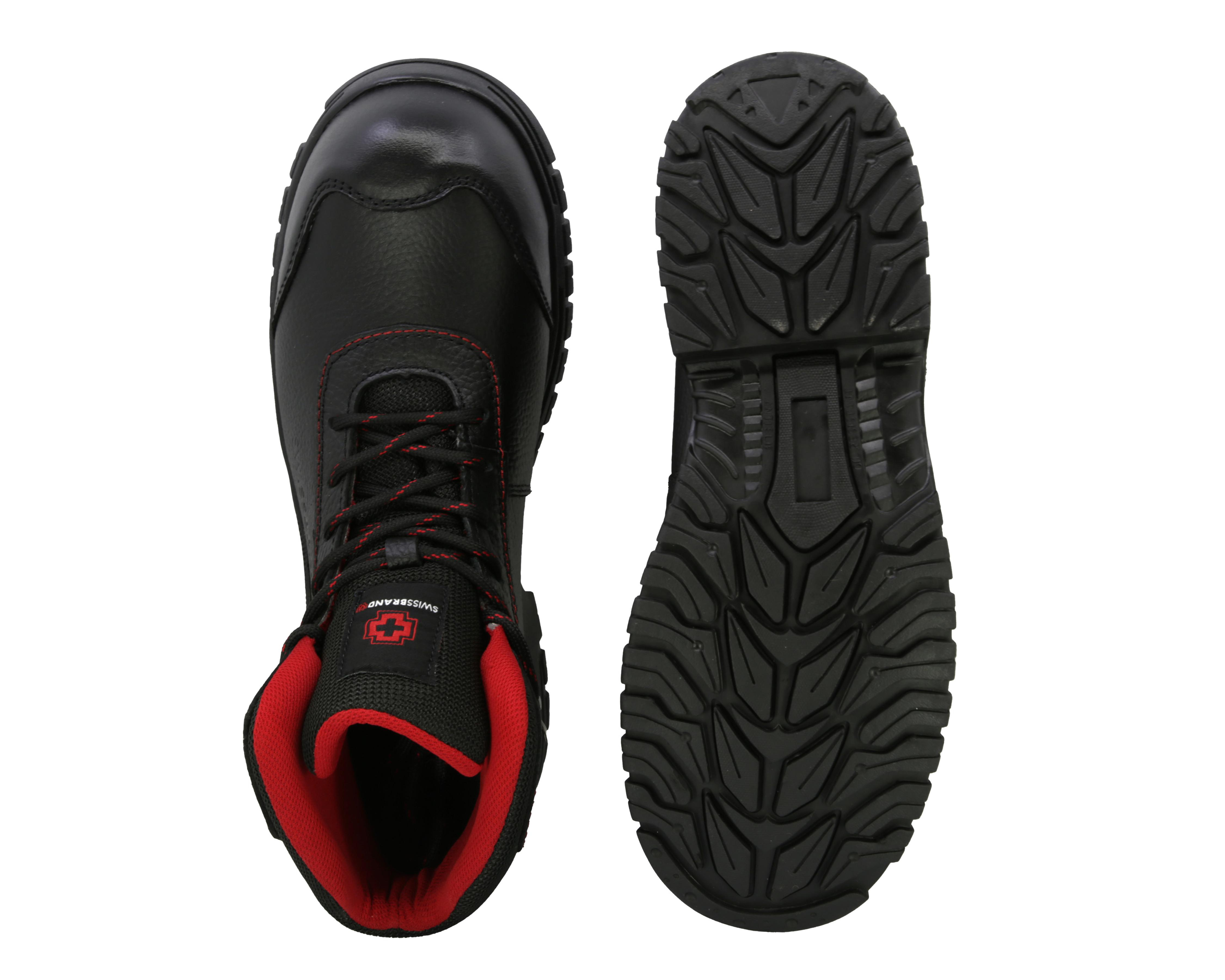 Foto 3 pulgar | Botas de Trabajo Swissbrand de Piel para Hombre