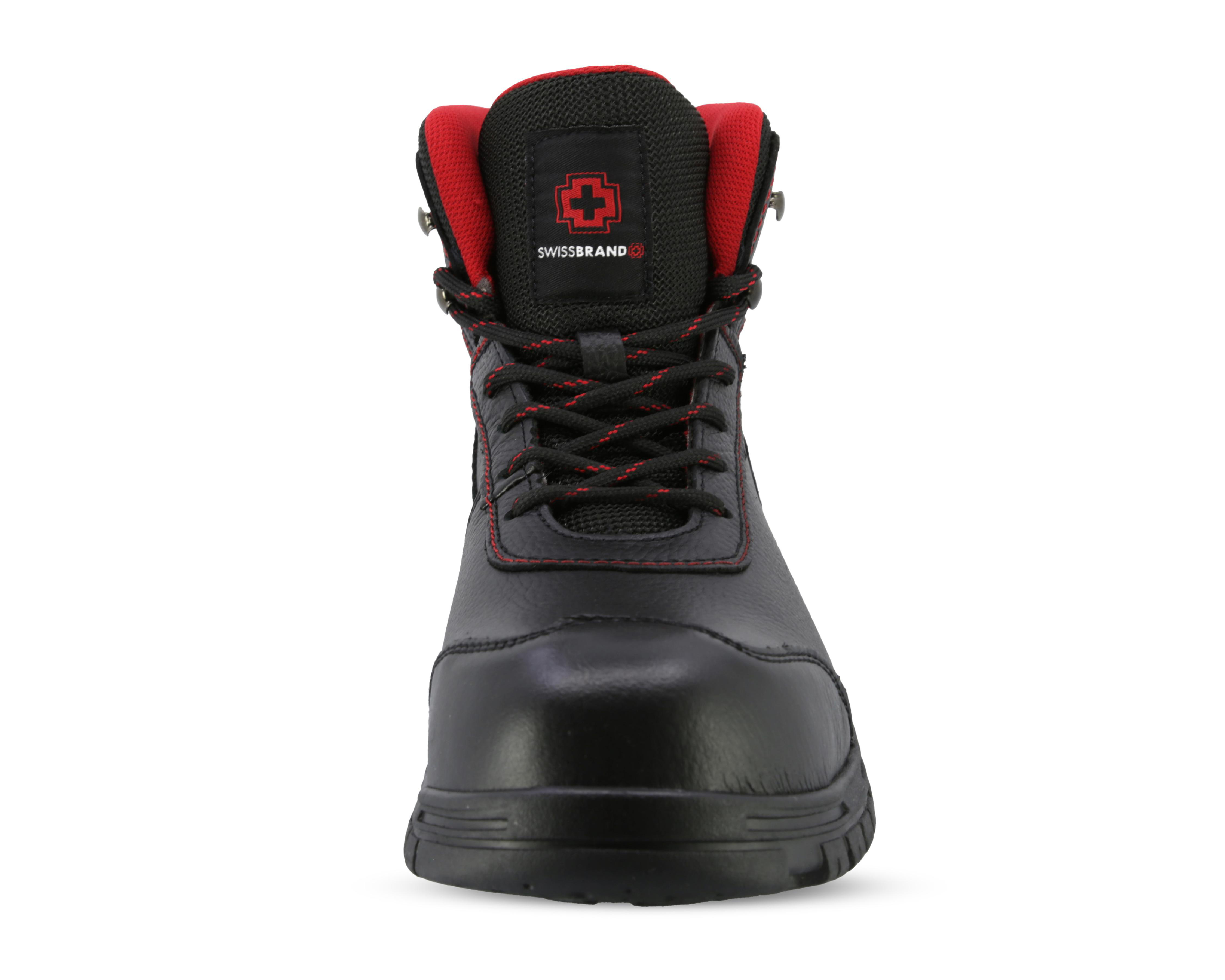 Foto 6 pulgar | Botas de Trabajo Swissbrand de Piel para Hombre