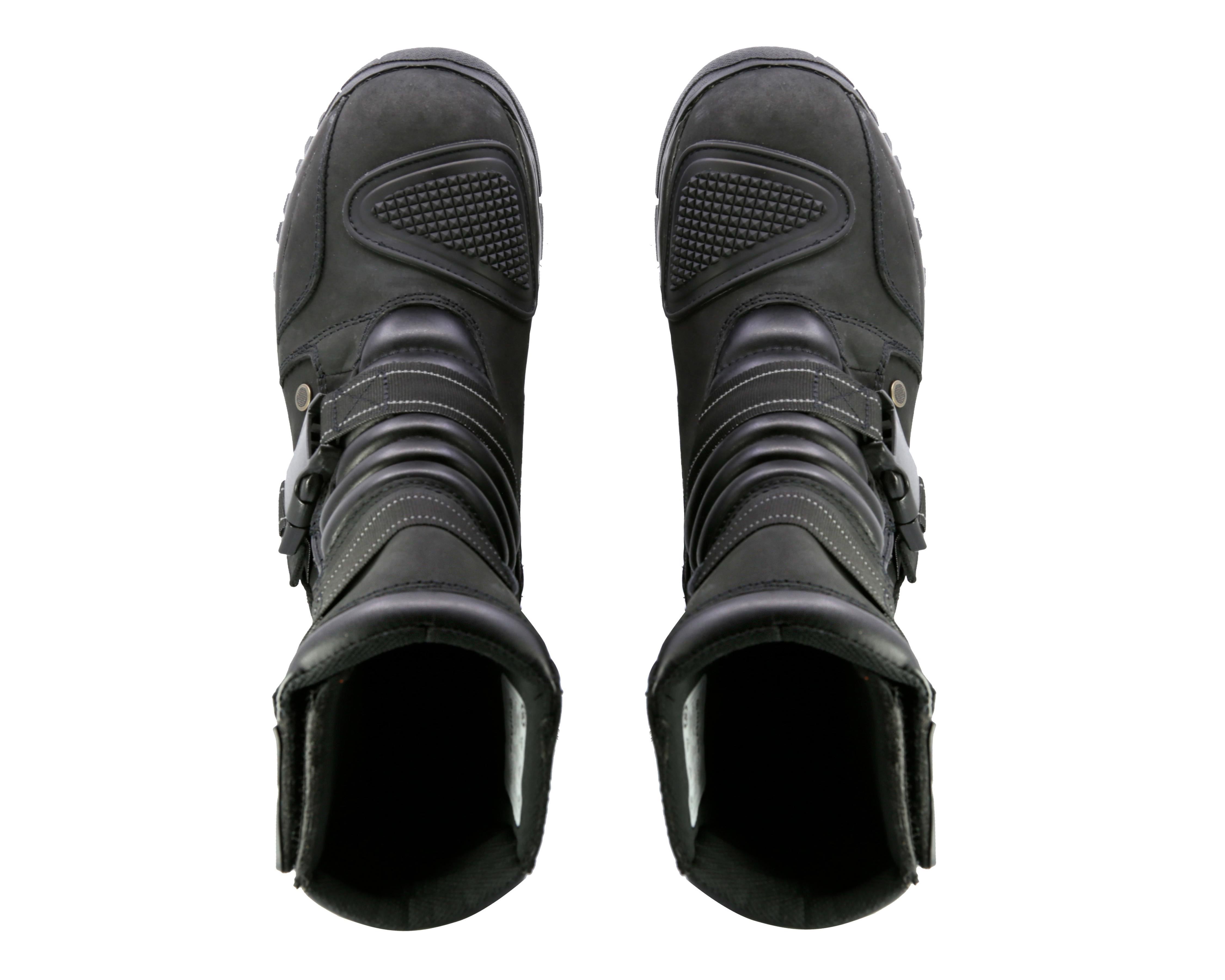 Foto 3 | Botas Biker Swissbrand de Piel para Hombre