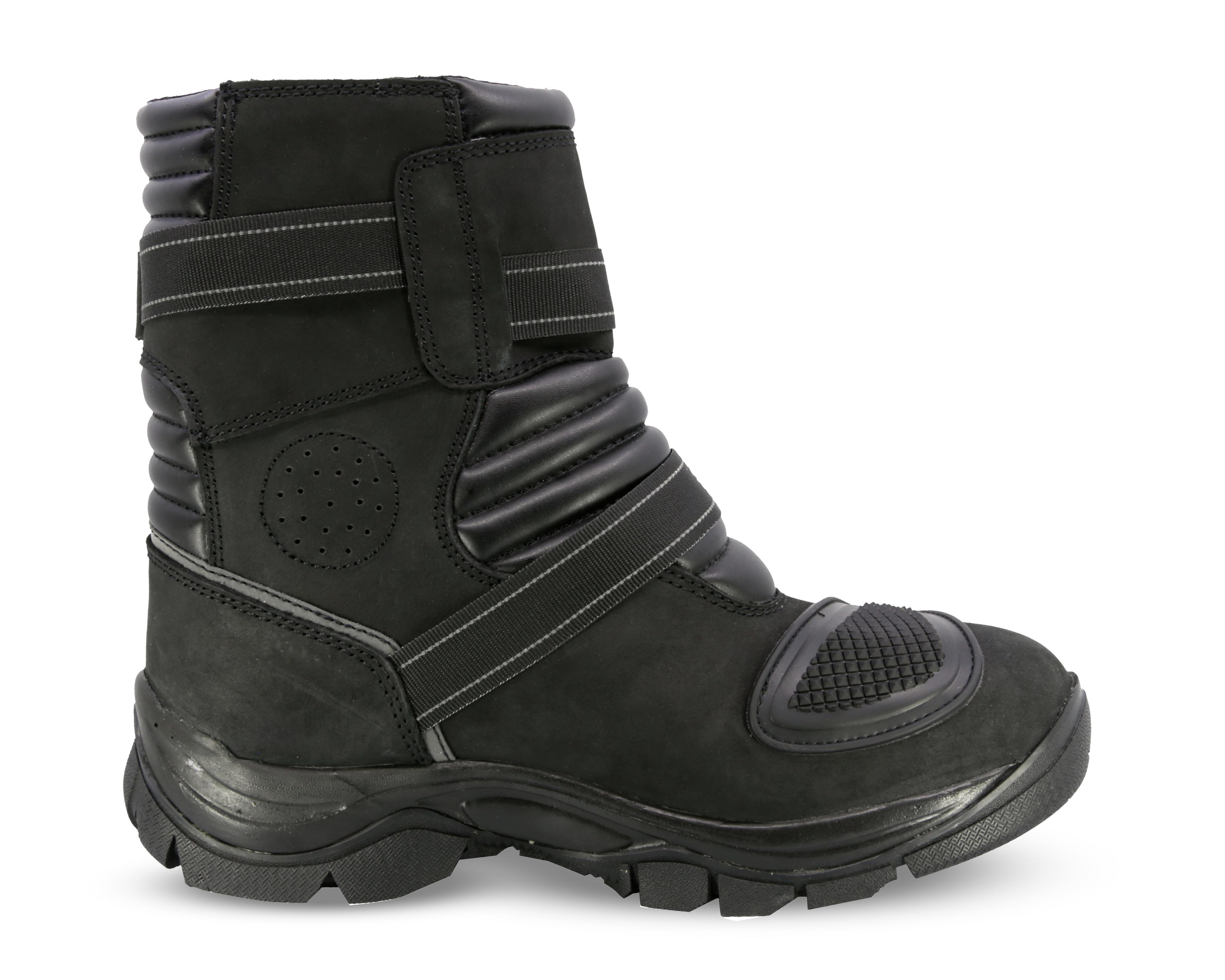 Foto 4 | Botas Biker Swissbrand de Piel para Hombre