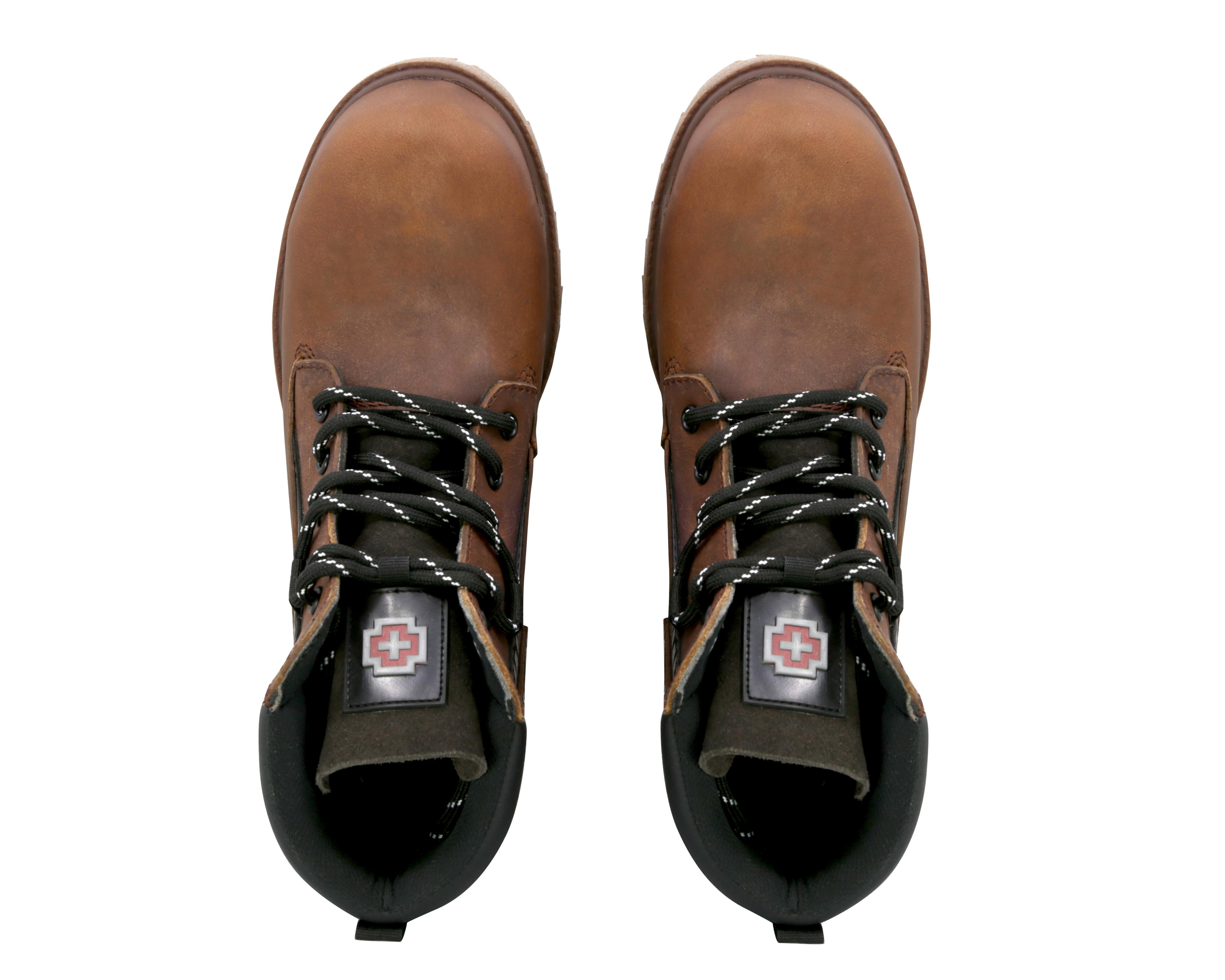 Foto 4 pulgar | Botas de Trabajo Swissbrand de Piel para Hombre