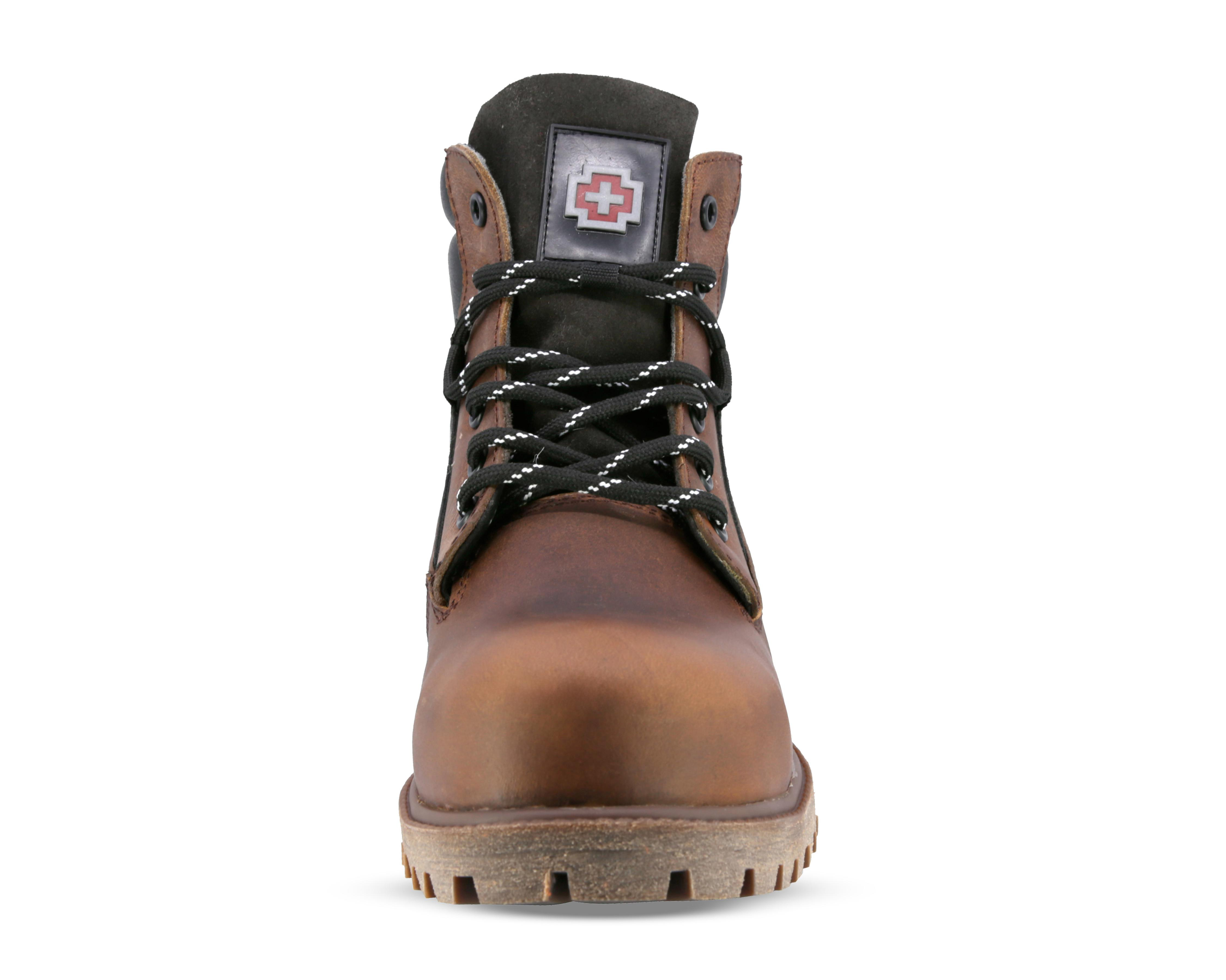 Foto 6 pulgar | Botas de Trabajo Swissbrand de Piel para Hombre