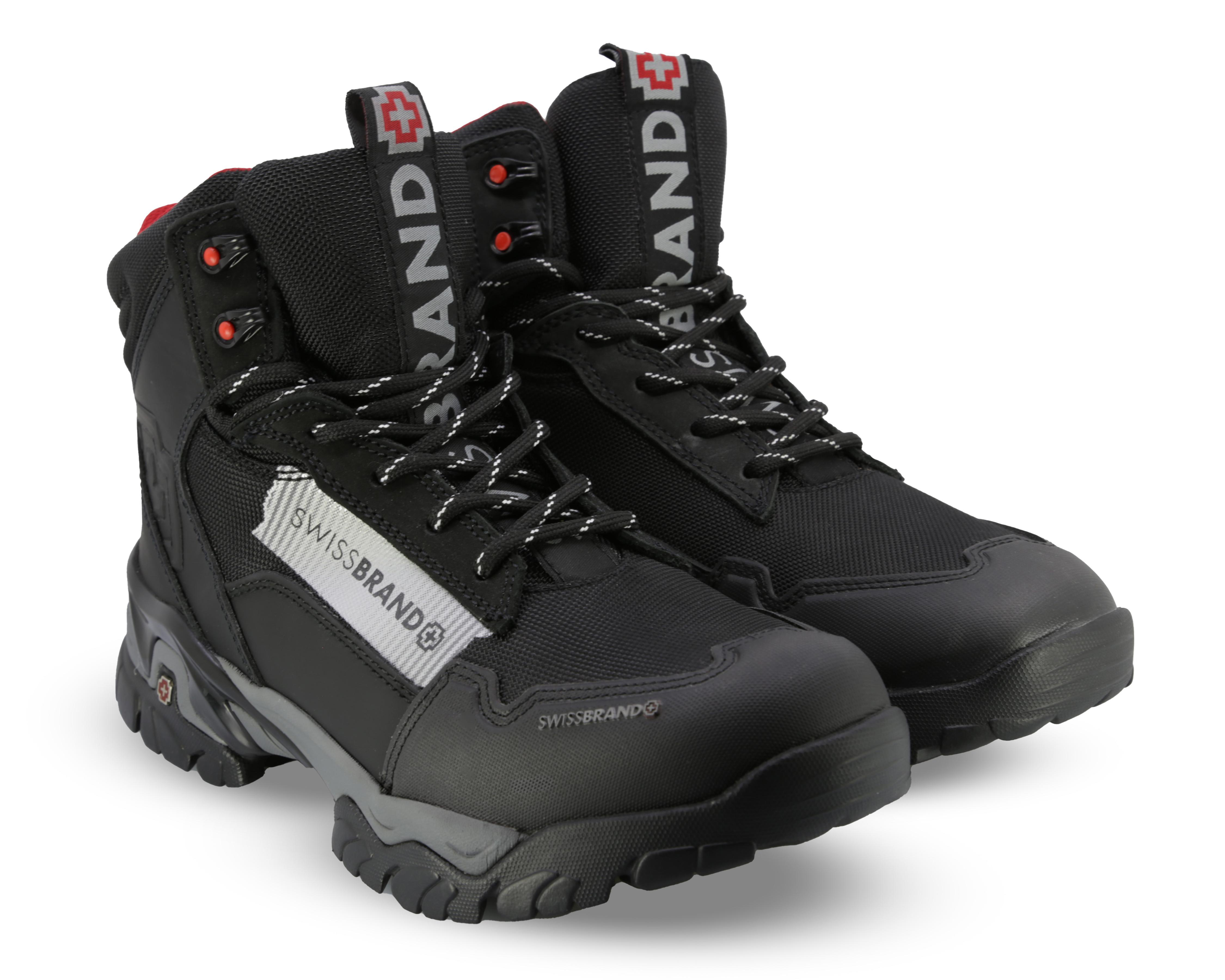 Botas Outdoor Swissbrand Alpes 407 de Piel para Hombre