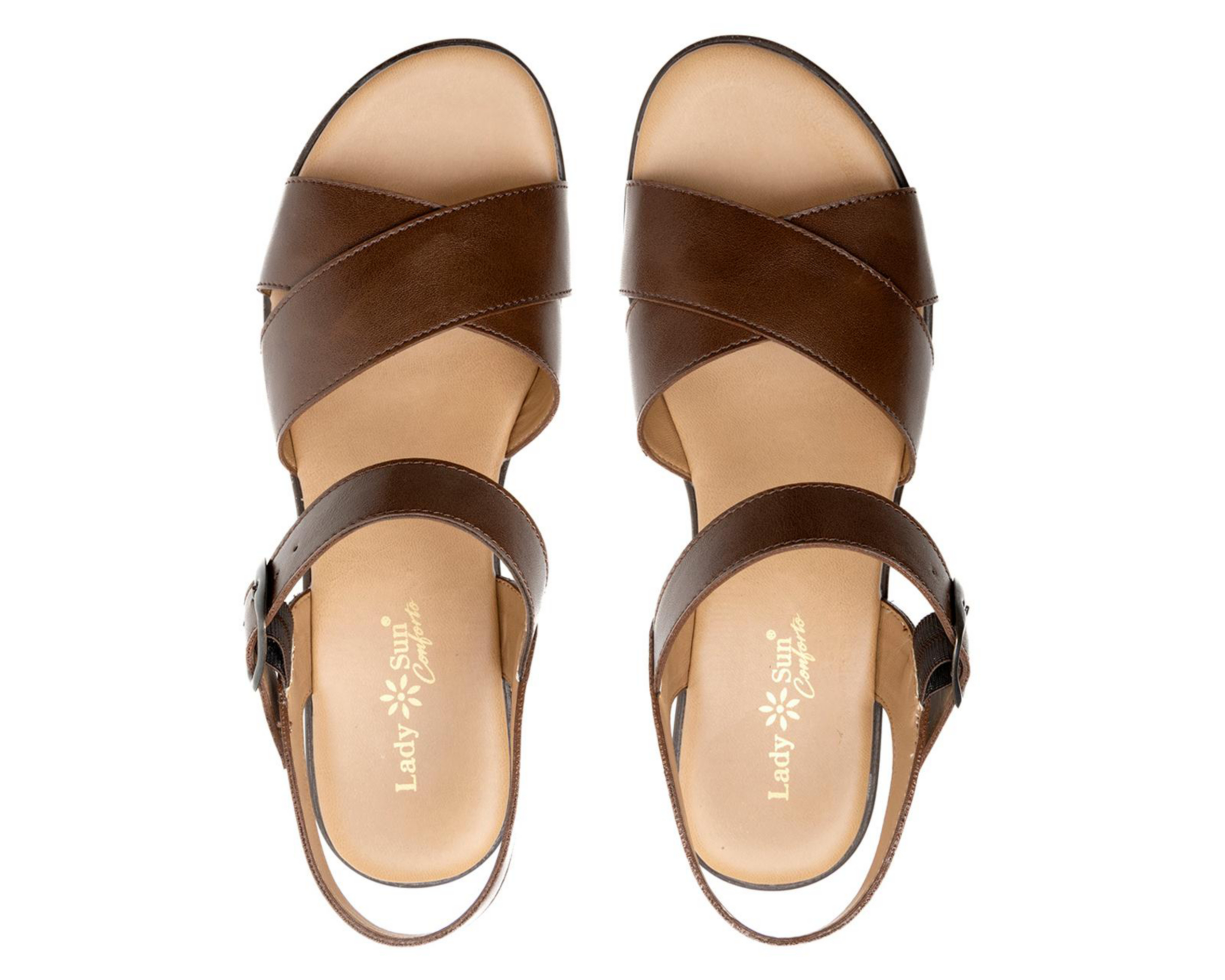 Foto 4 pulgar | Sandalias Confort Lady Sun Conforto para Mujer