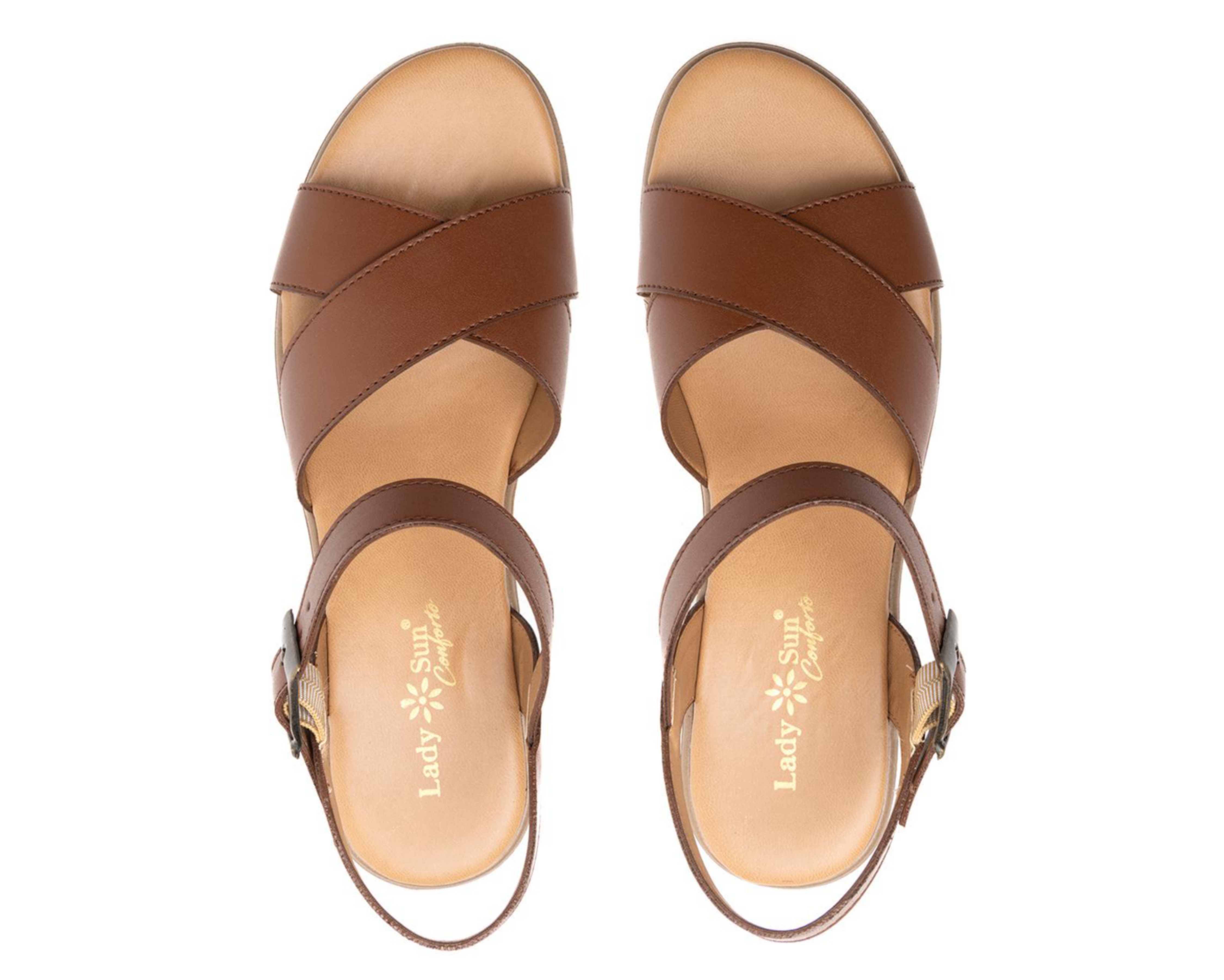 Foto 4 pulgar | Sandalias Confort Lady Sun Conforto para Mujer