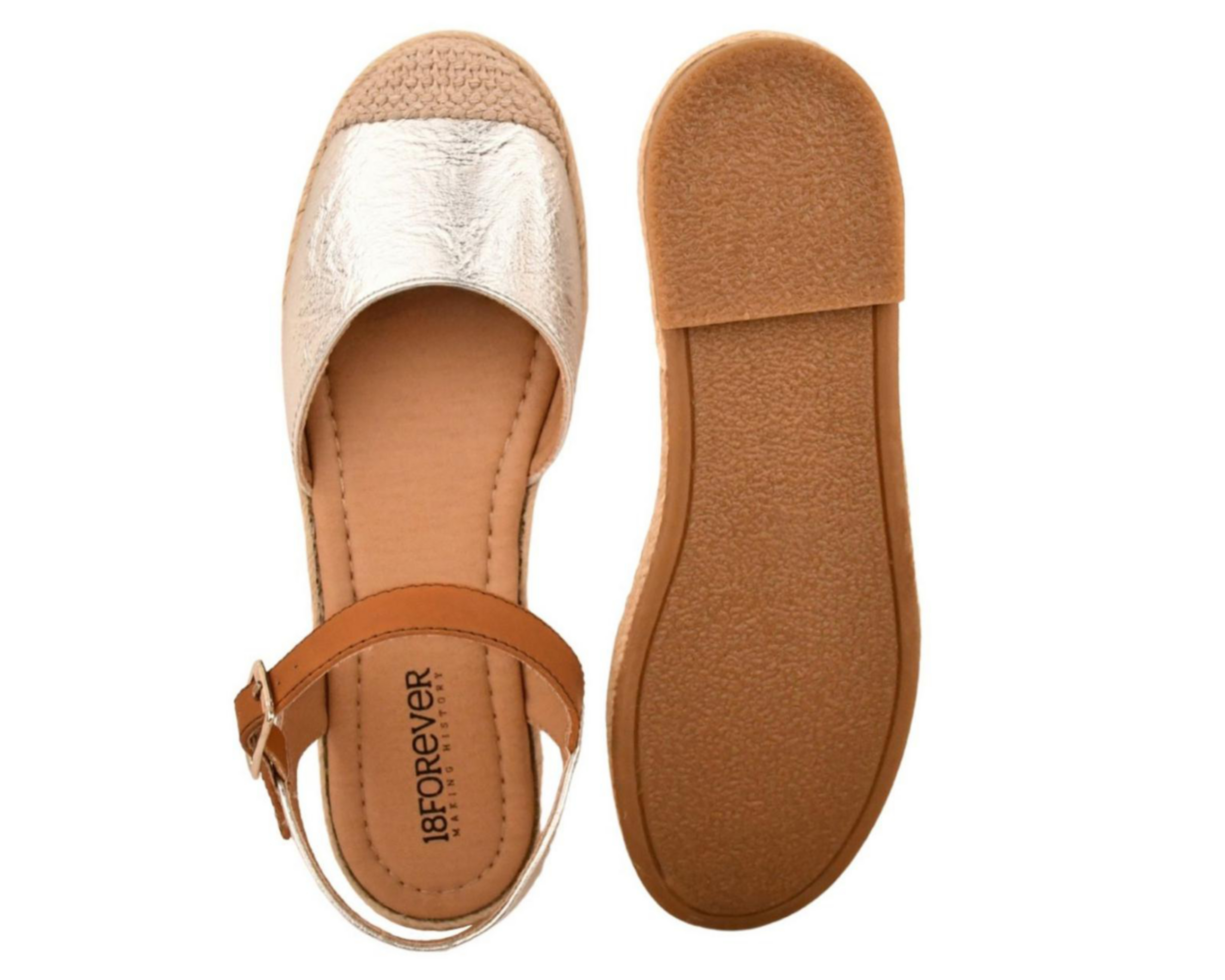 Foto 3 pulgar | Sandalias Casuales 18 Forever para Mujer