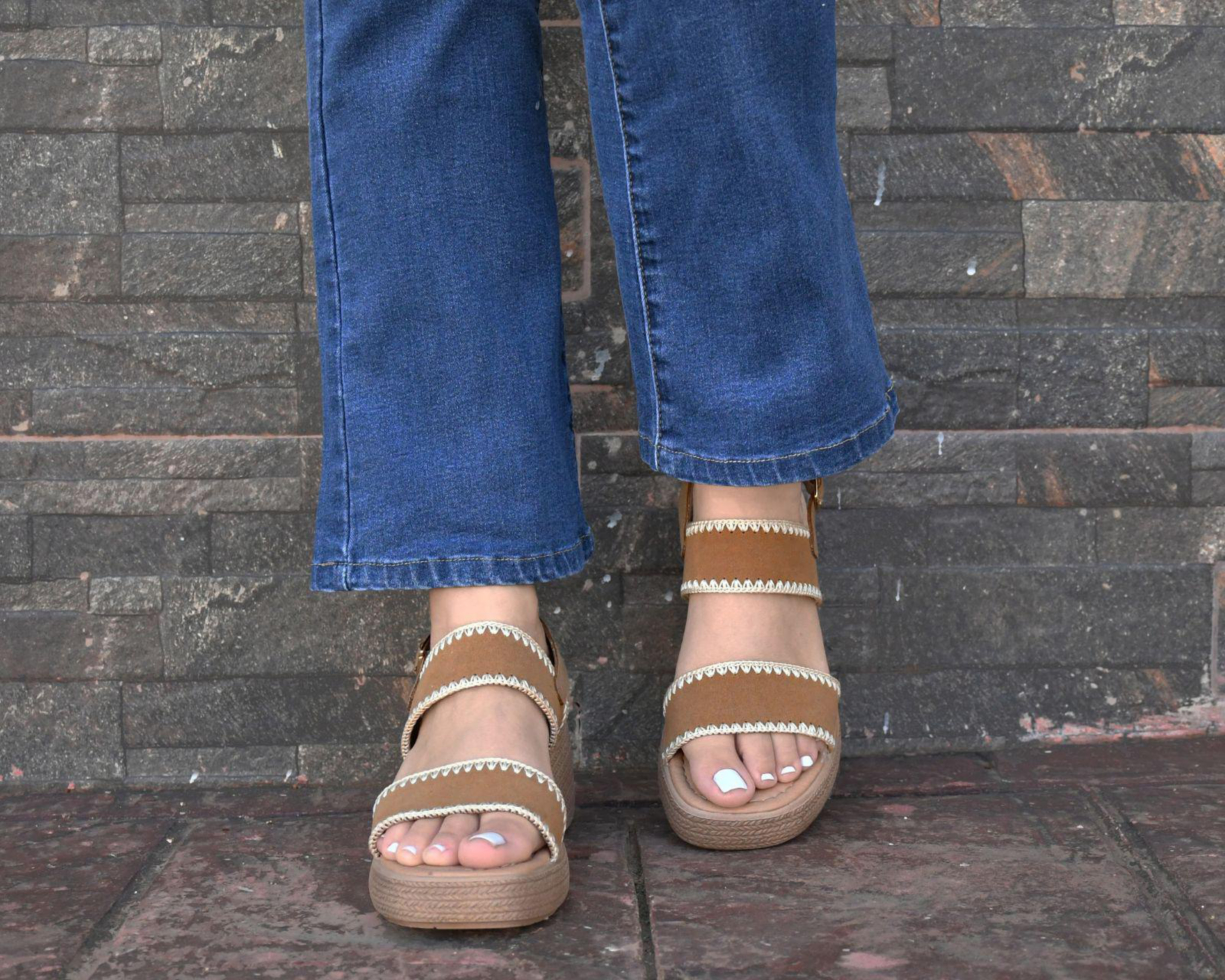 Foto 8 pulgar | Sandalias Casuales Sahara para Mujer