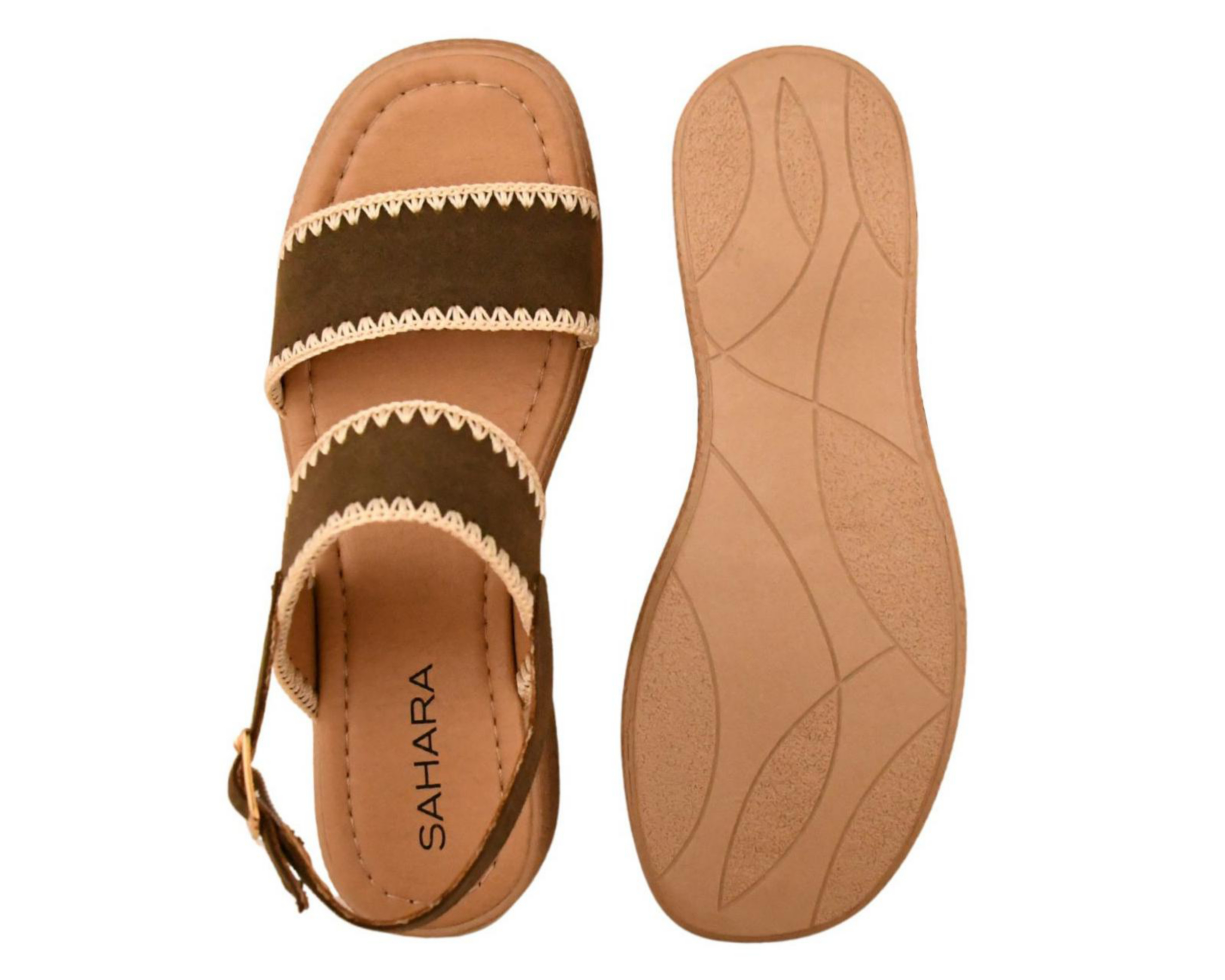 Foto 3 pulgar | Sandalias Casuales Sahara para Mujer