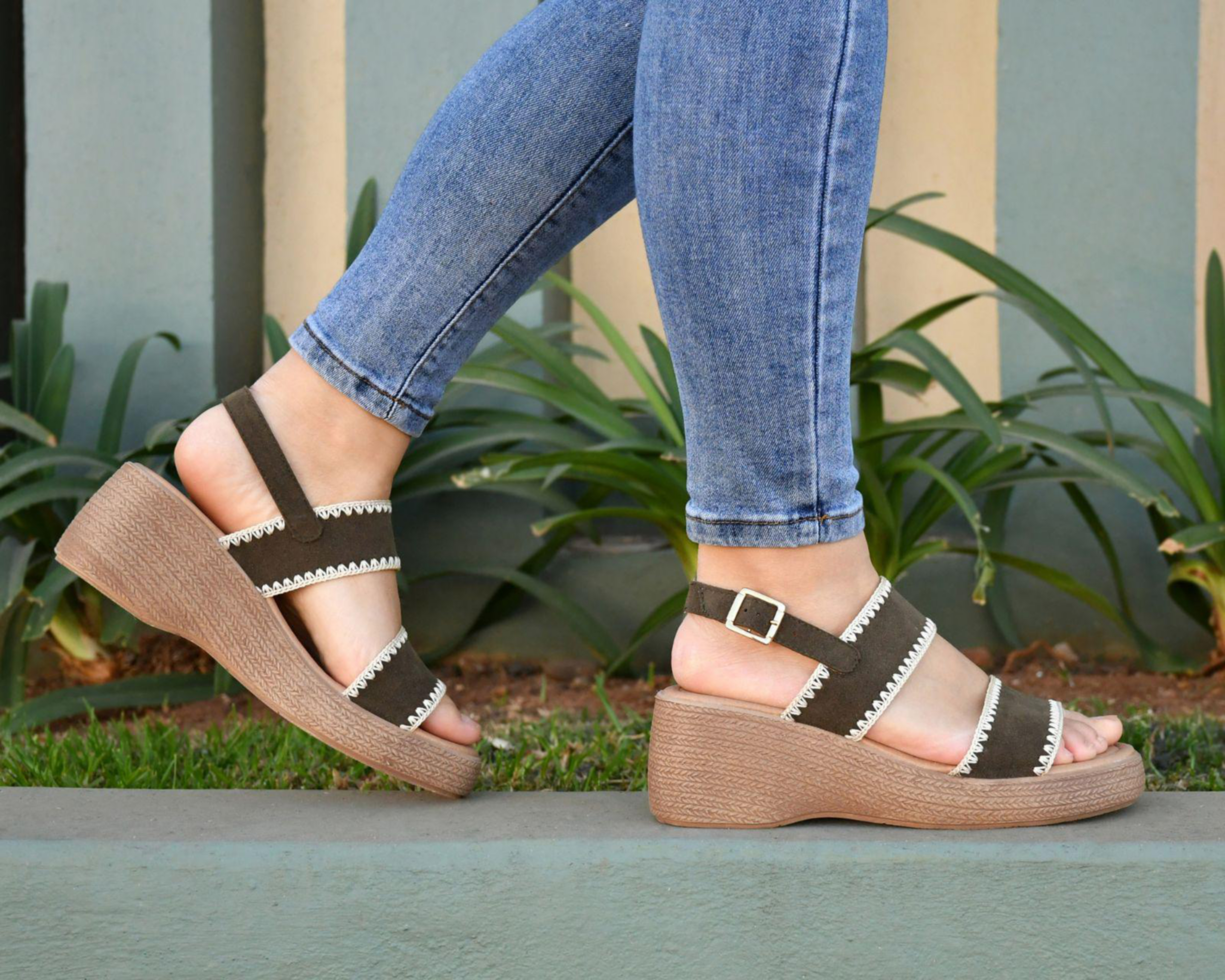 Foto 8 pulgar | Sandalias Casuales Sahara para Mujer