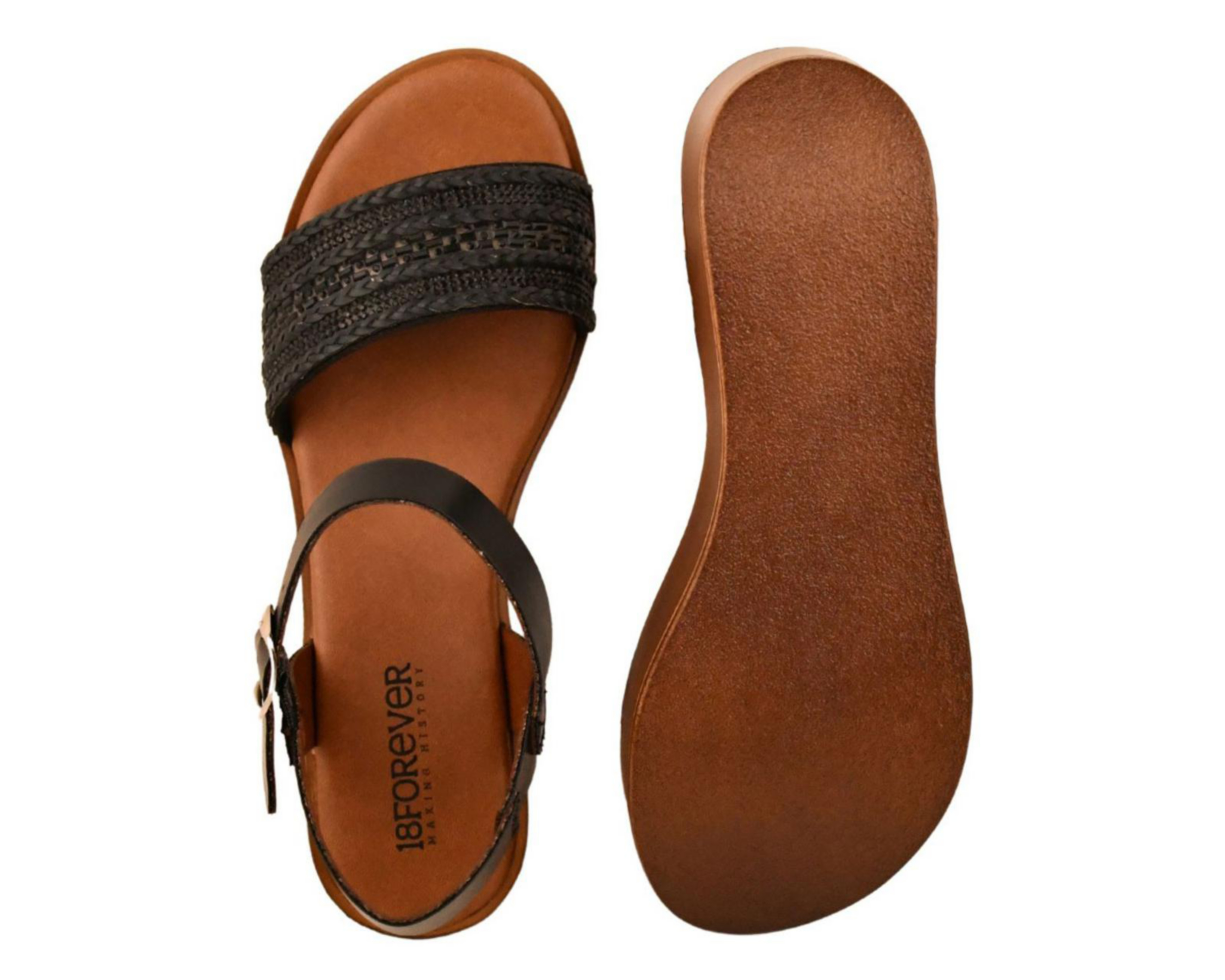 Foto 3 pulgar | Sandalias Casuales 18 Forever para Mujer
