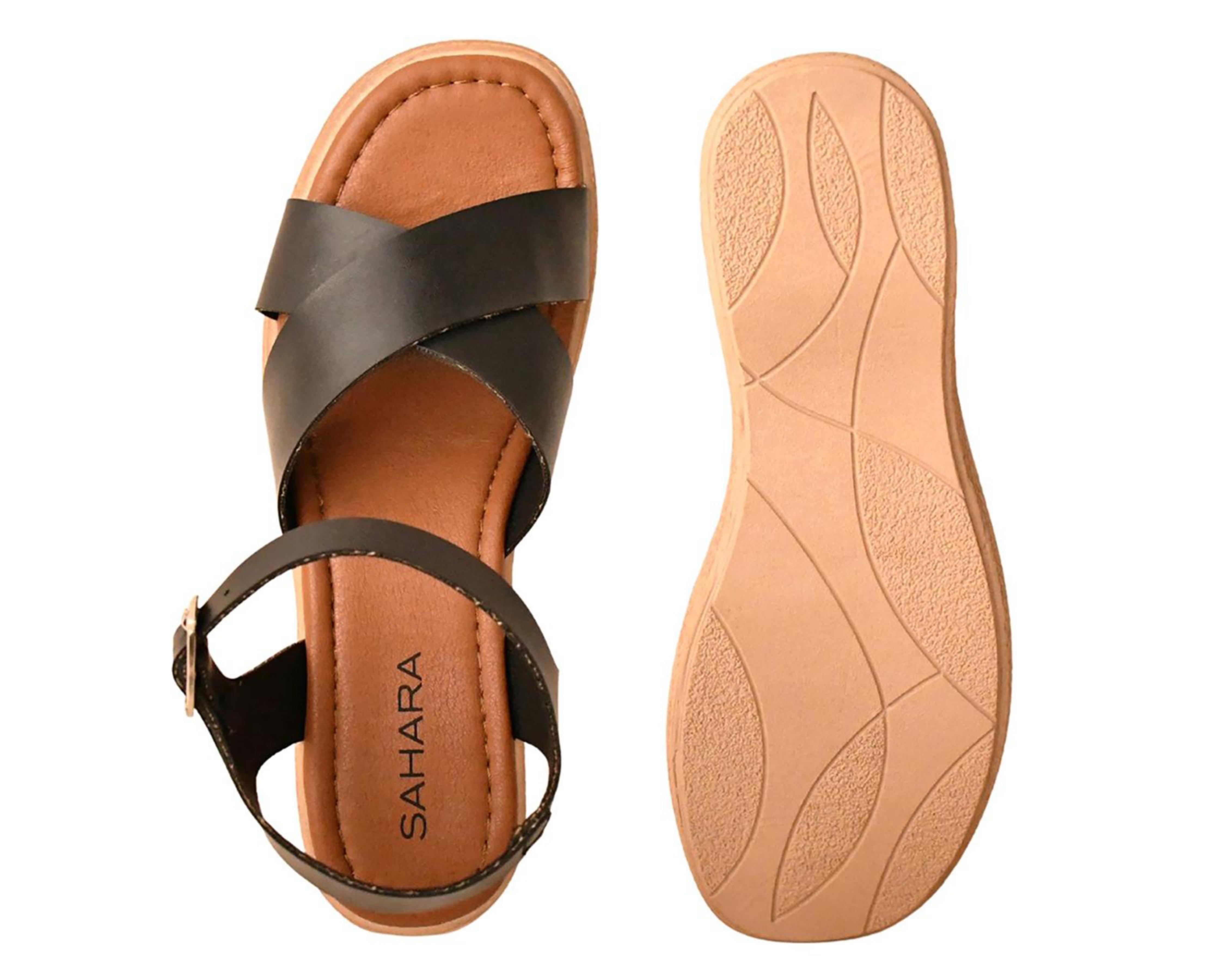 Foto 3 pulgar | Sandalias Casuales Sahara para Mujer