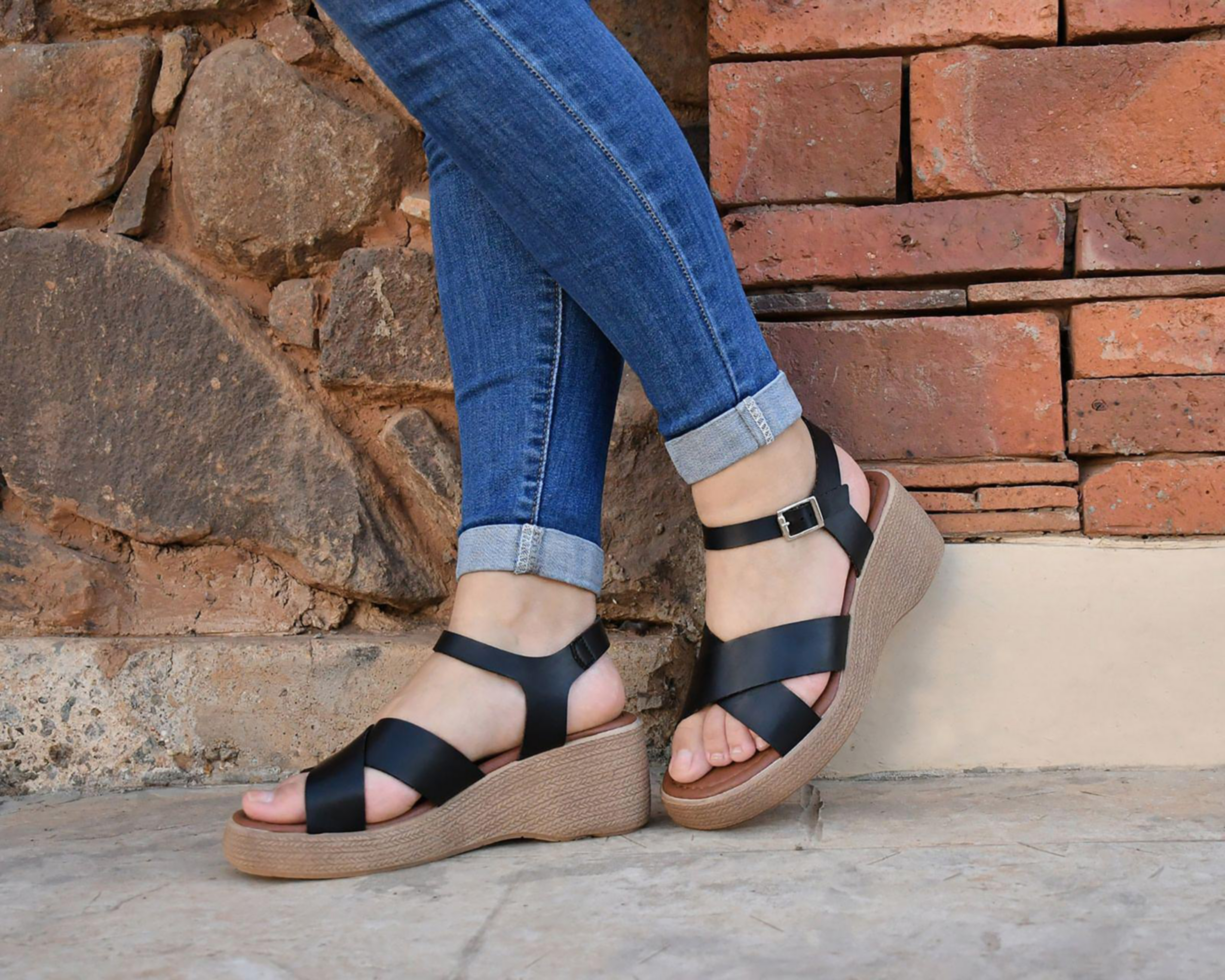 Foto 8 pulgar | Sandalias Casuales Sahara para Mujer