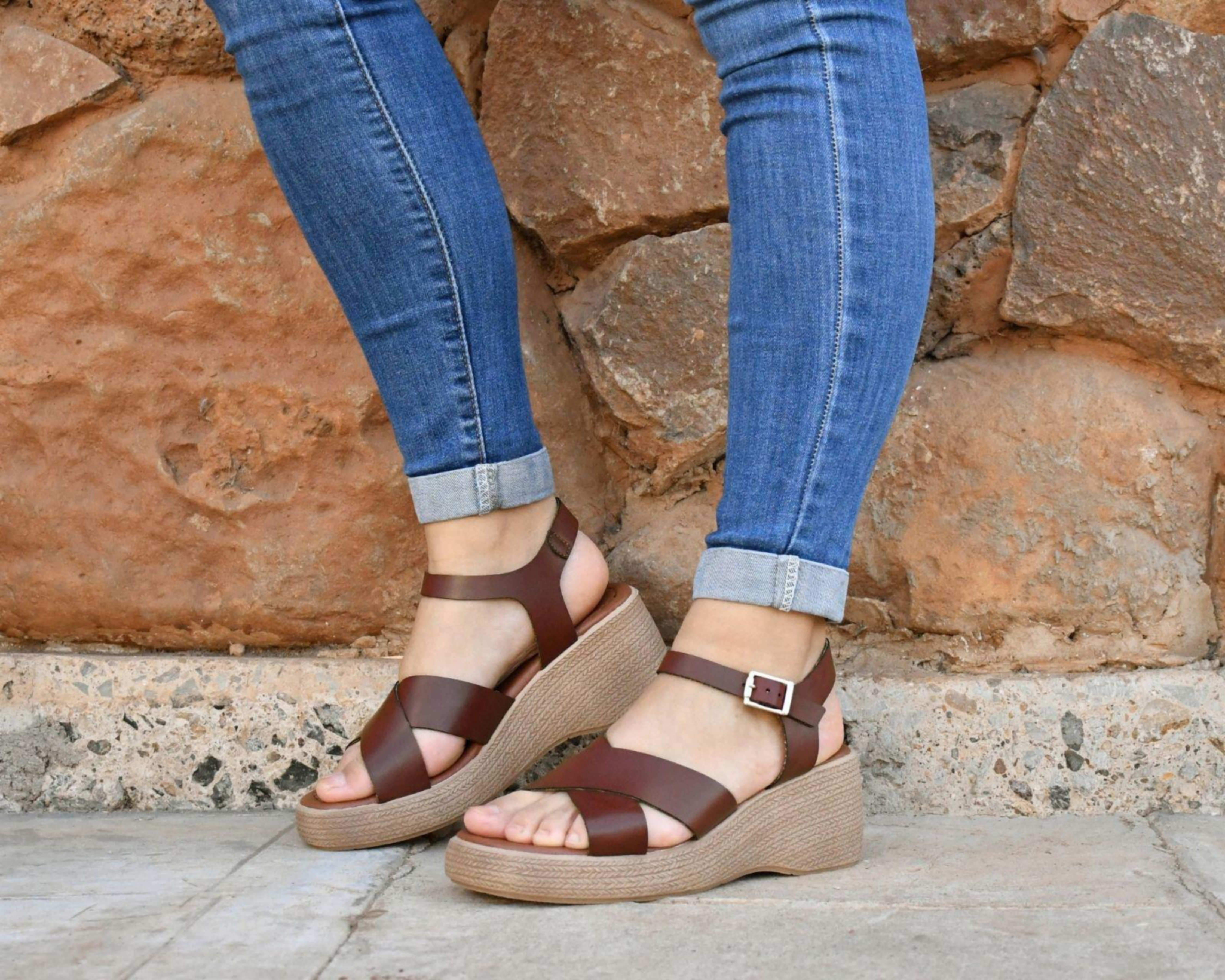 Foto 8 pulgar | Sandalias Casuales Sahara para Mujer
