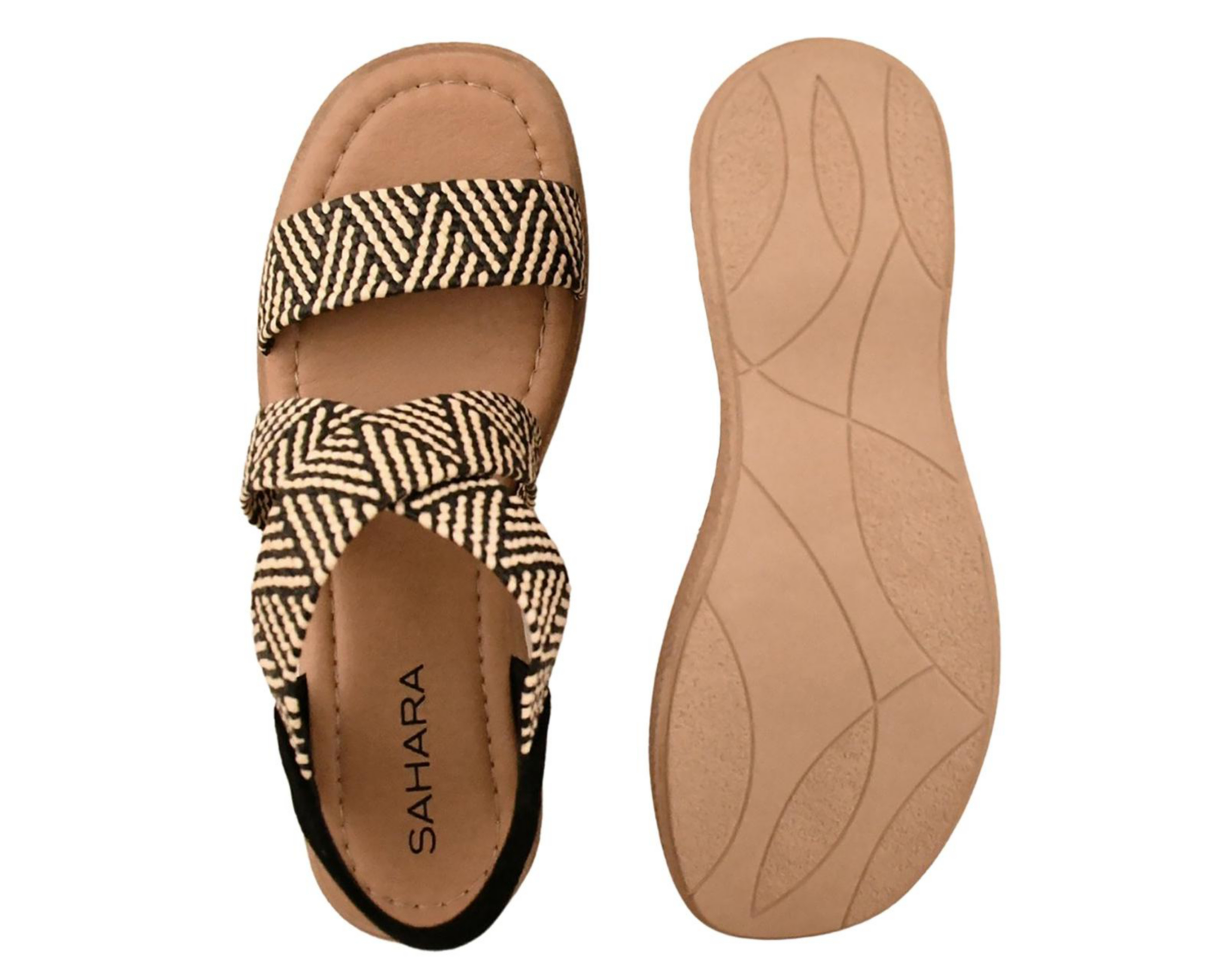 Foto 3 pulgar | Sandalias Casuales Sahara para Mujer