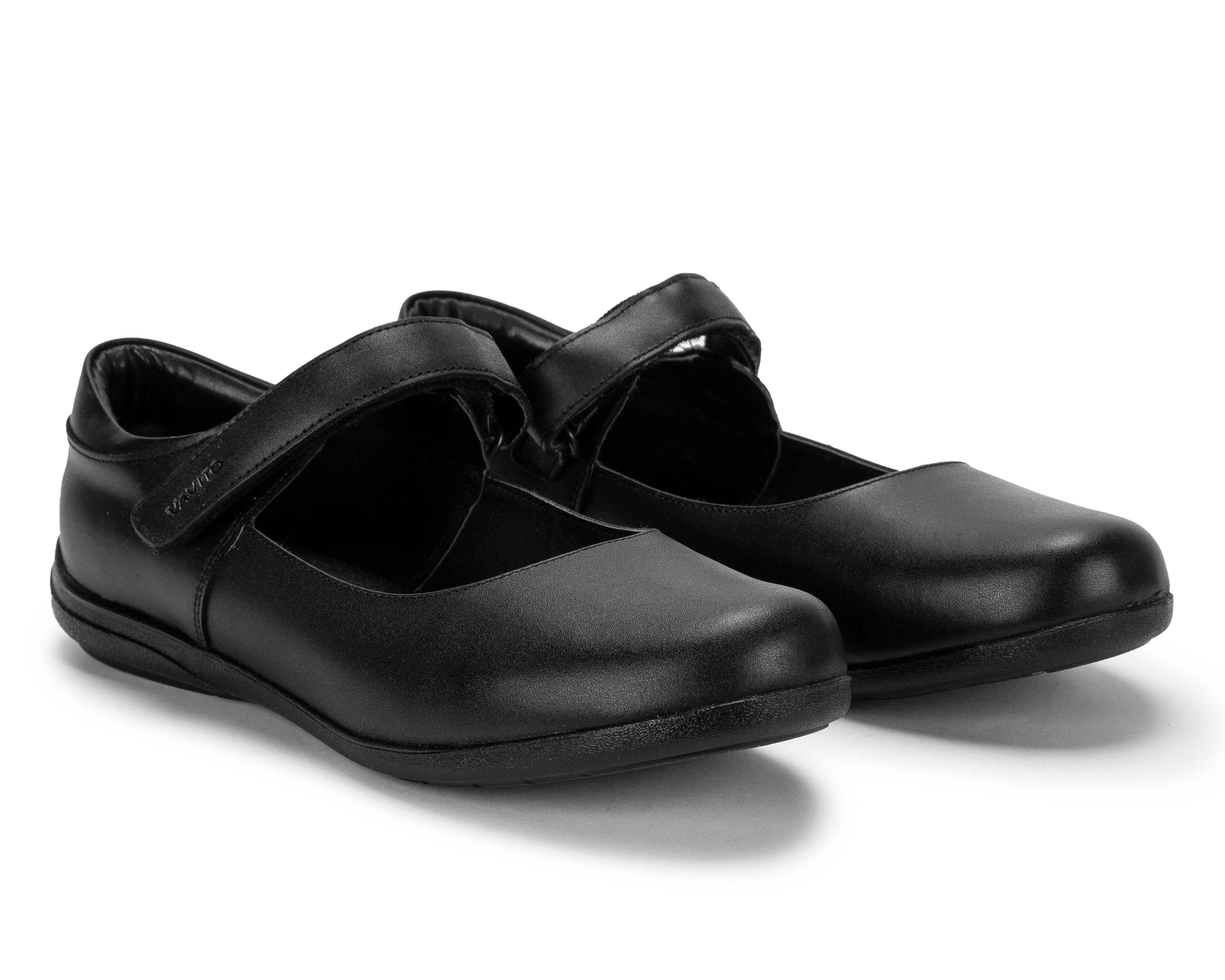Foto 1 | Zapatos Escolares Vavito de Piel Juveniles