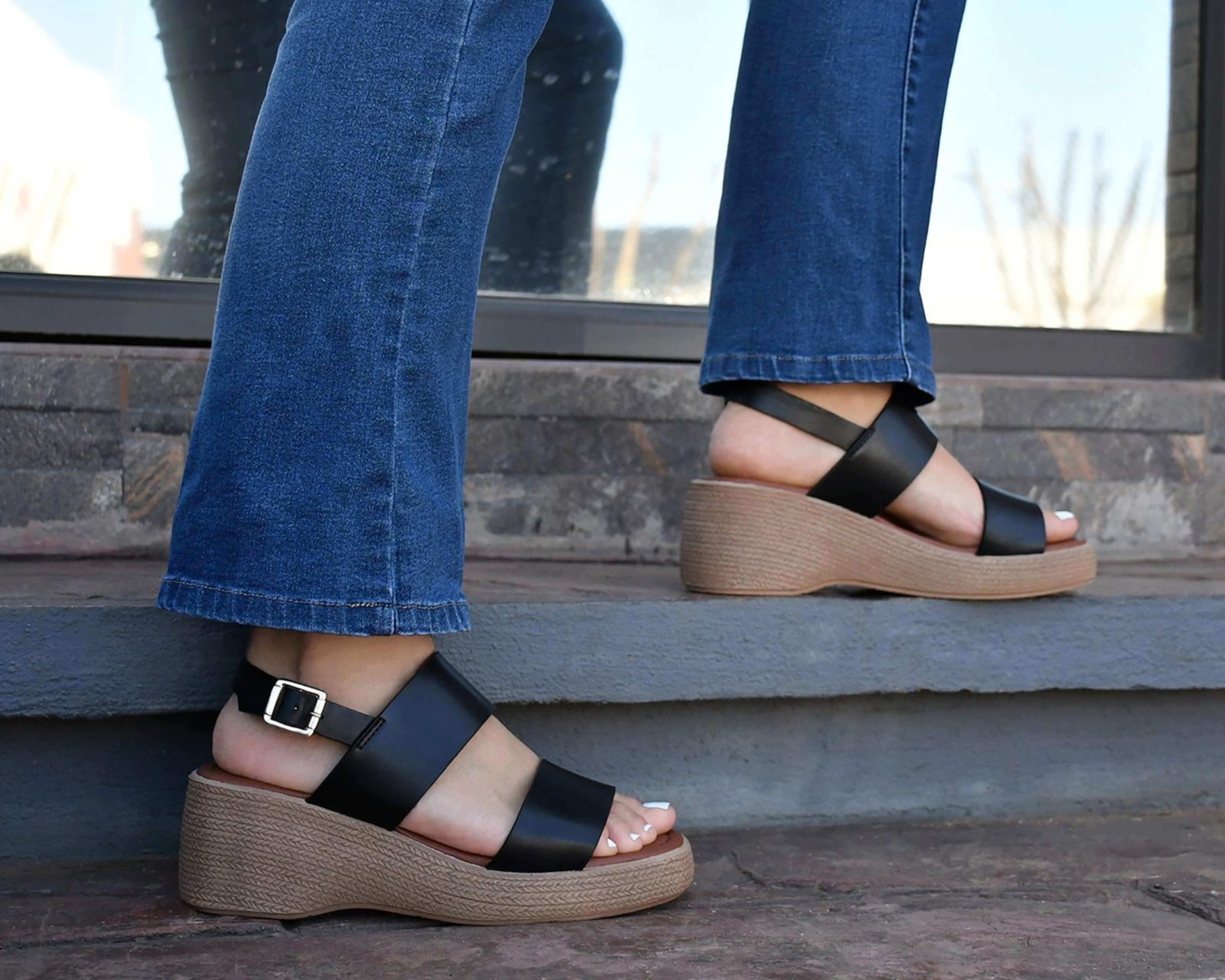 Foto 8 pulgar | Sandalias Casuales Sahara para Mujer