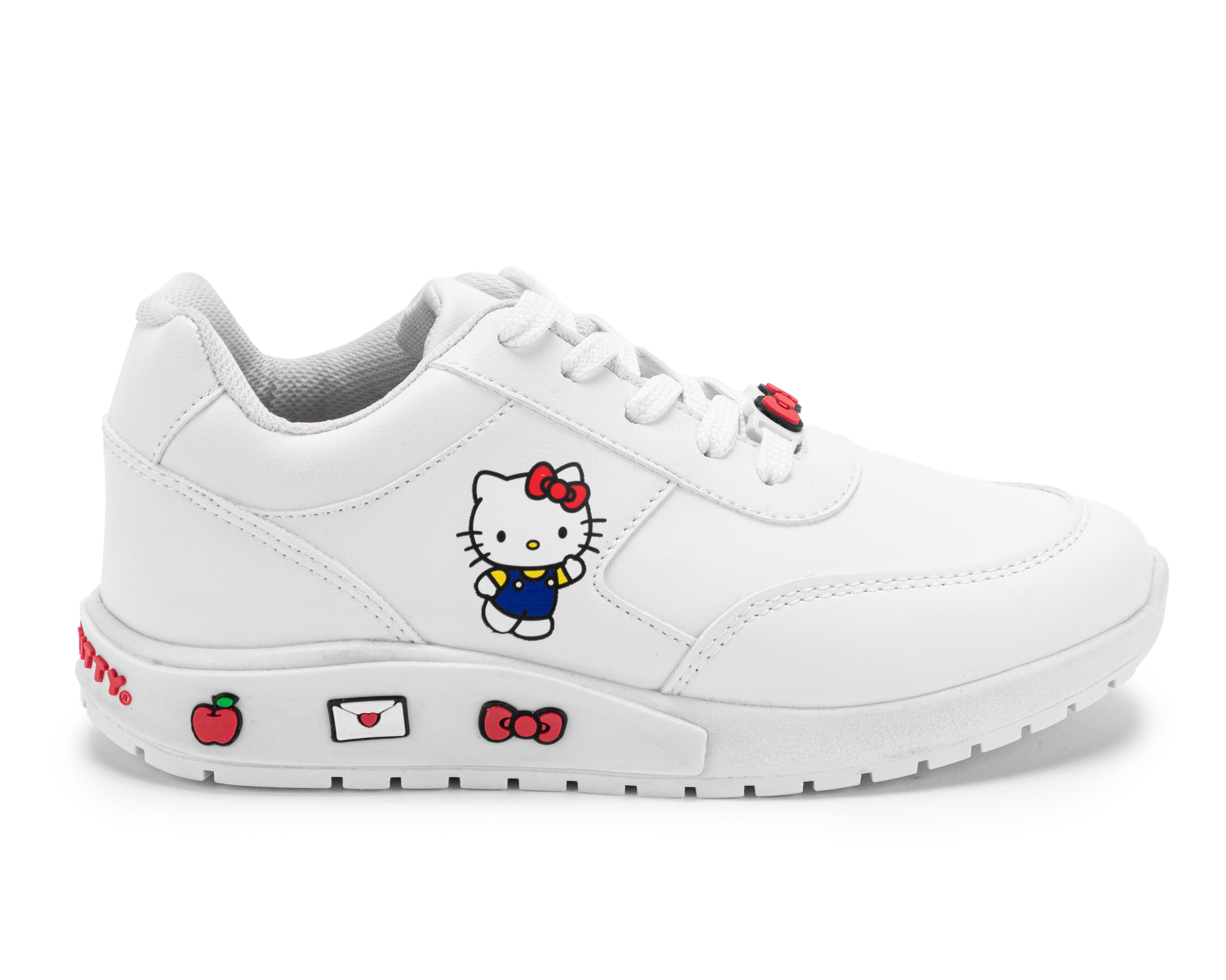 Foto 3 pulgar | Tenis Casuales Hello Kitty para Niña