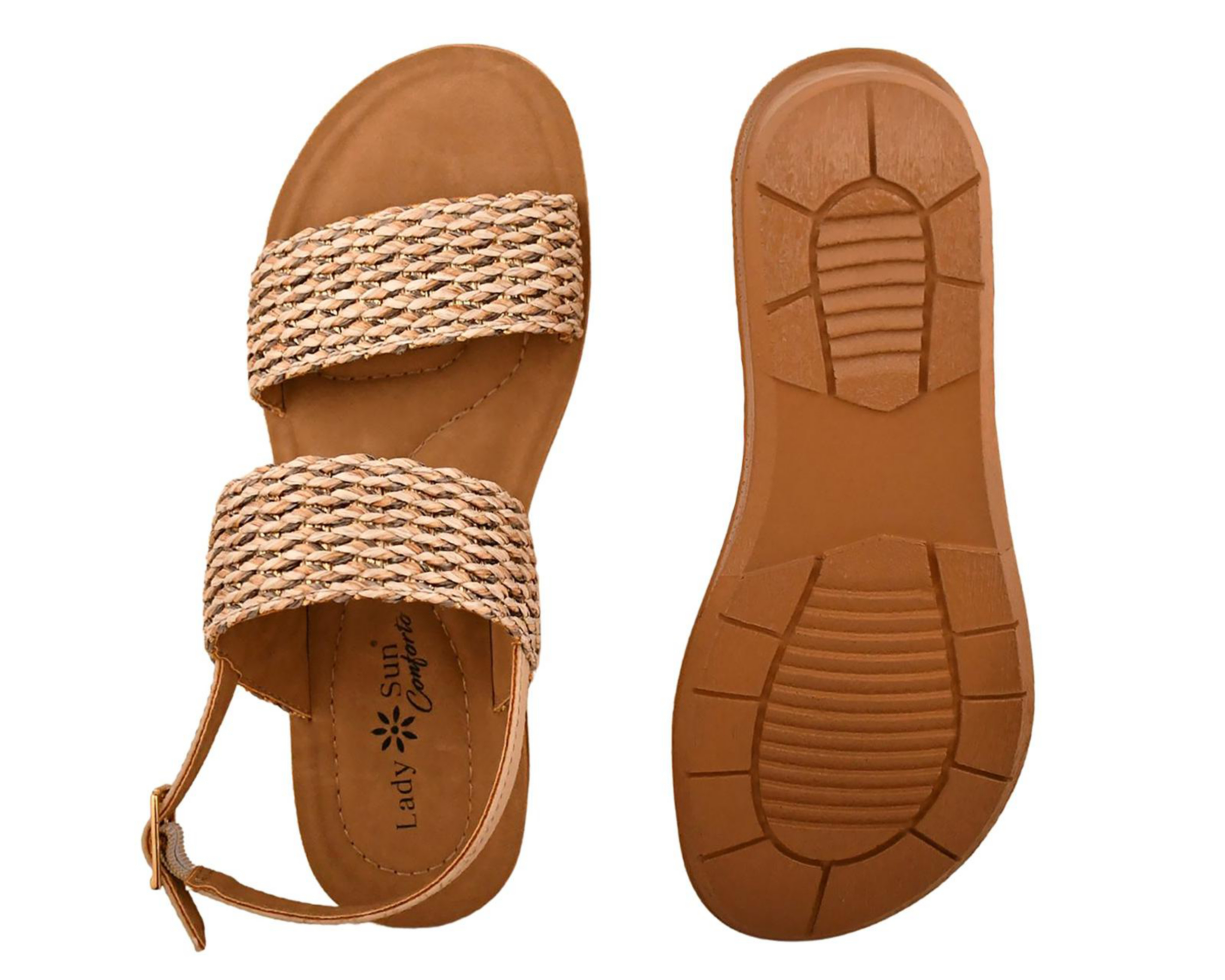 Foto 3 pulgar | Sandalias Confort Lady Sun Conforto para Mujer