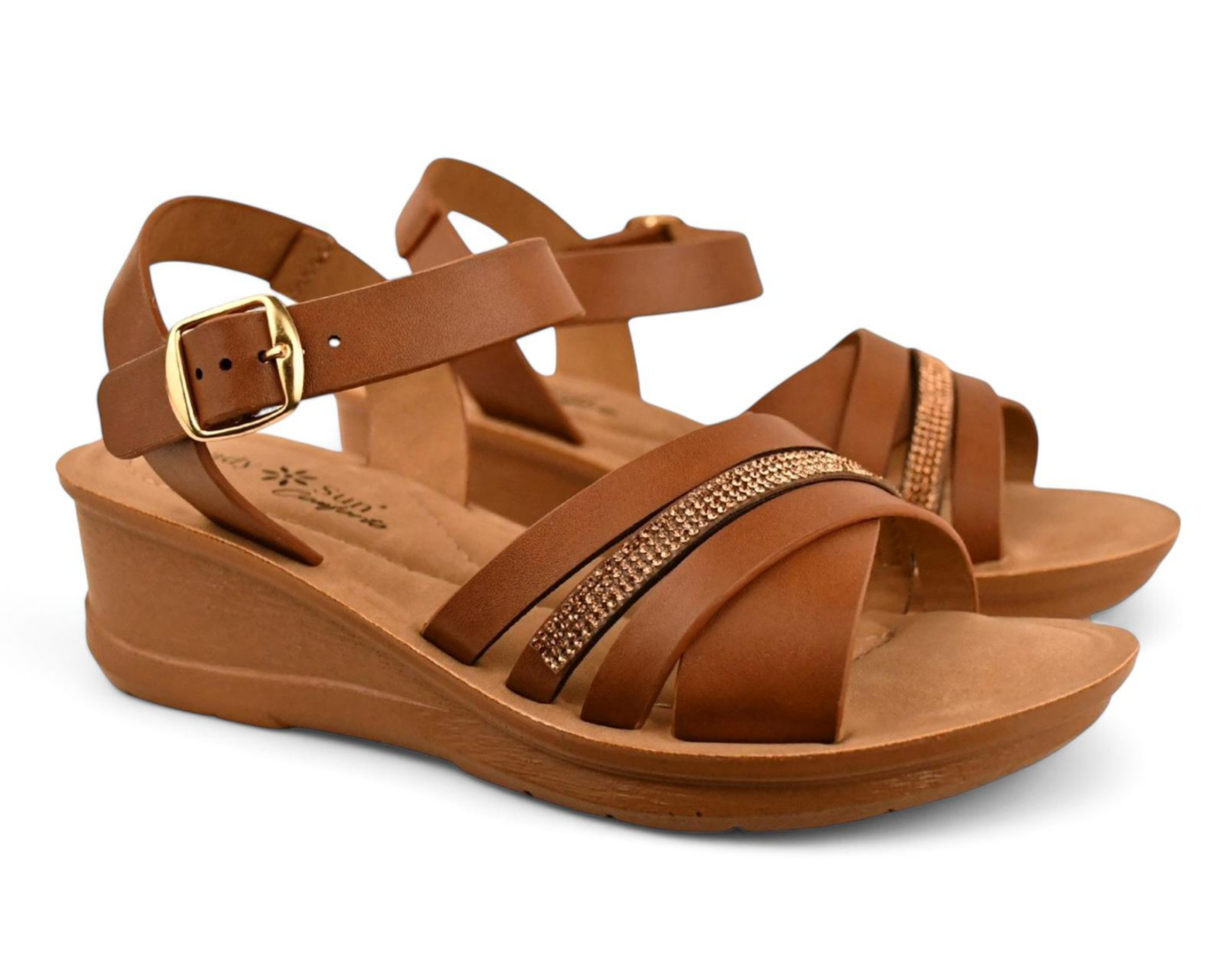 Foto 2 pulgar | Sandalias Casuales Lady Sun Conforto para Mujer